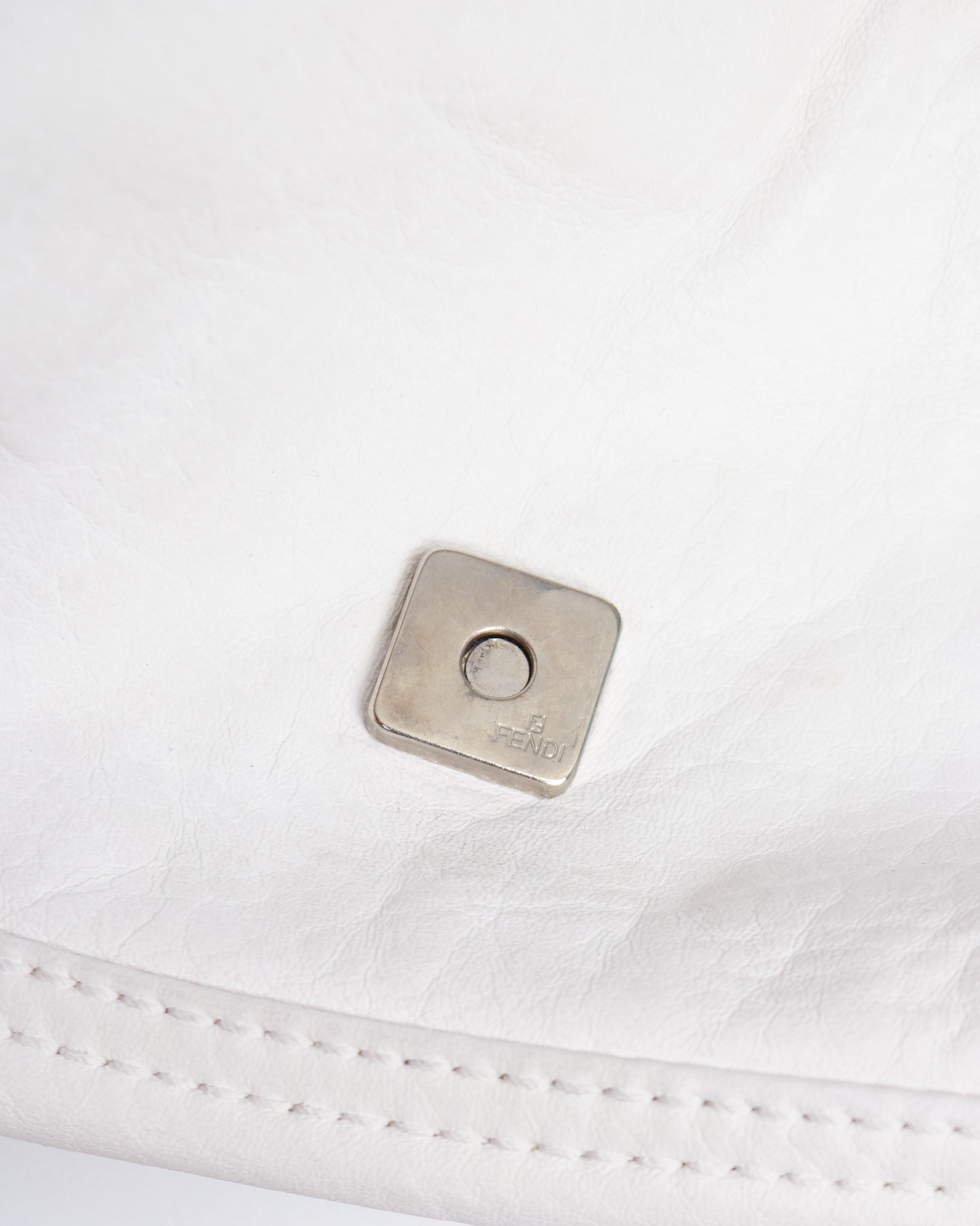 Fendi Baguette Leather Bag Mini