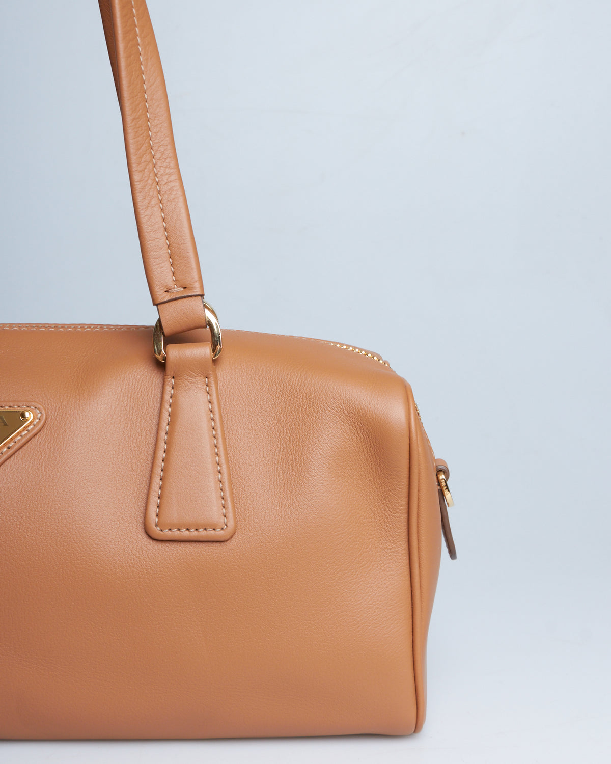 Prada Leather Boston Bag