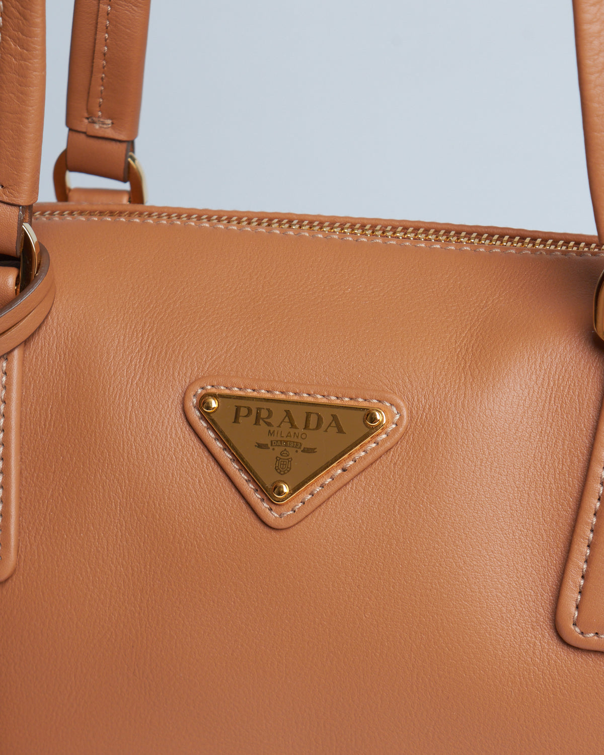 Prada Leather Boston Bag