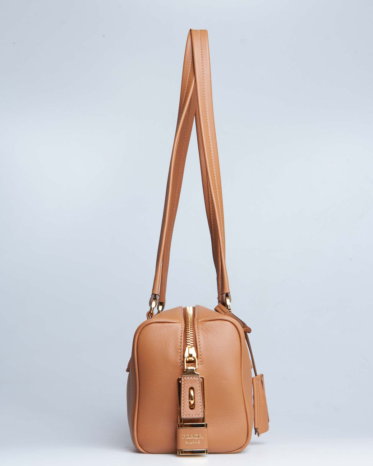 Prada Leather Boston Bag