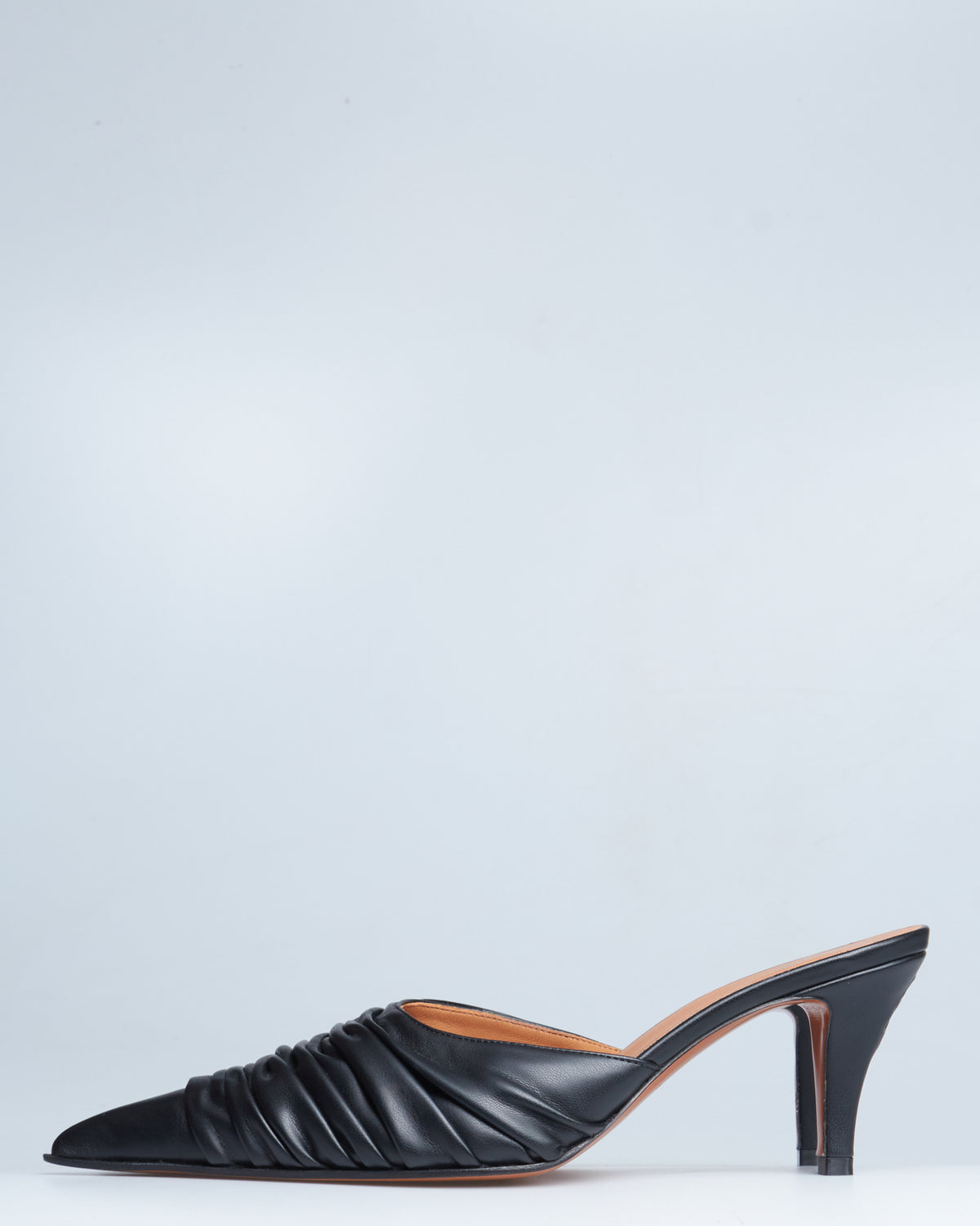 Alexander McQueen birdee ruched mules