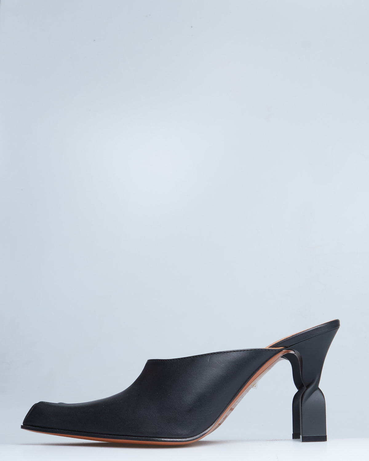 Alexander McQueen leather swivel mules