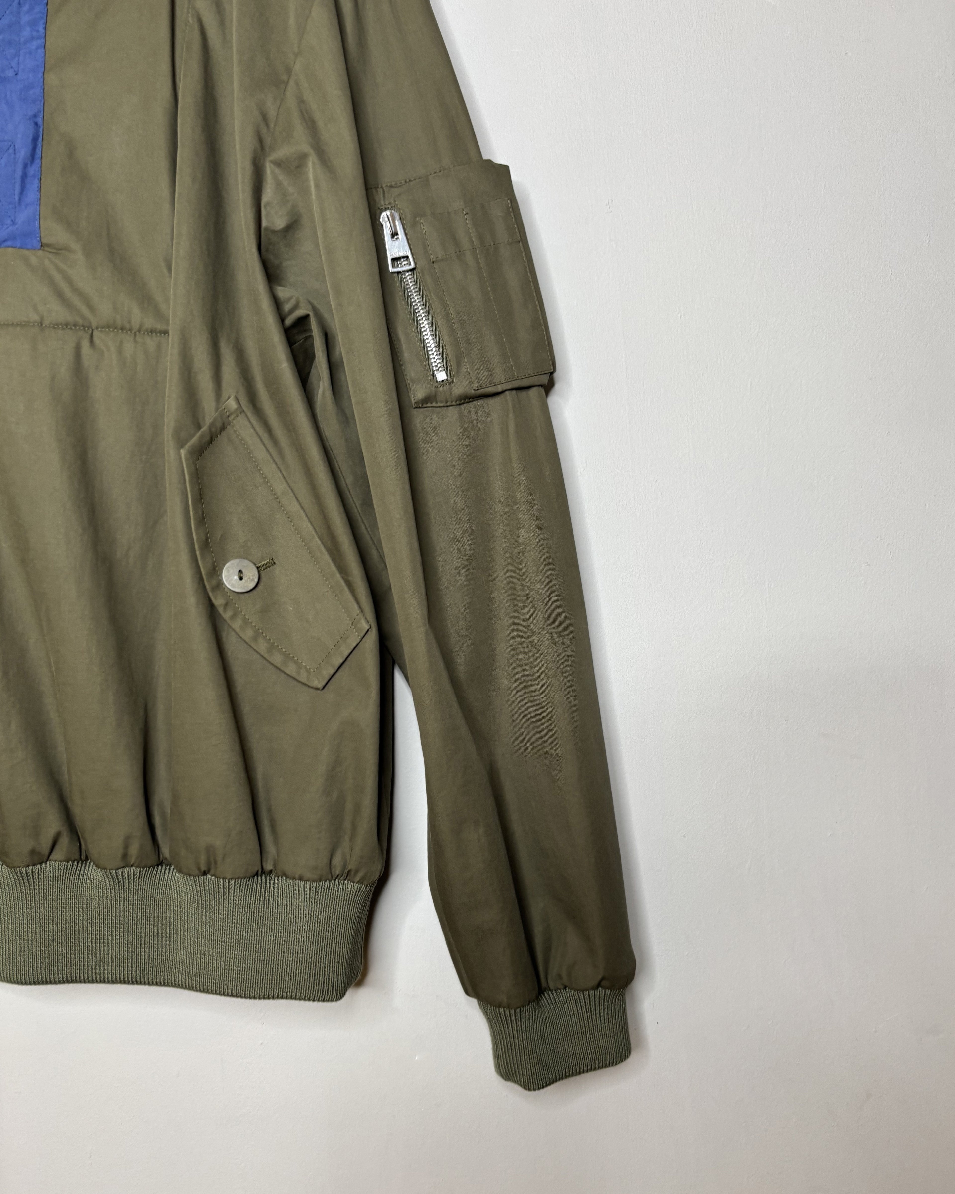 JW Anderson F/W 2019 Funnel Neck Quarter-Zip Jacket