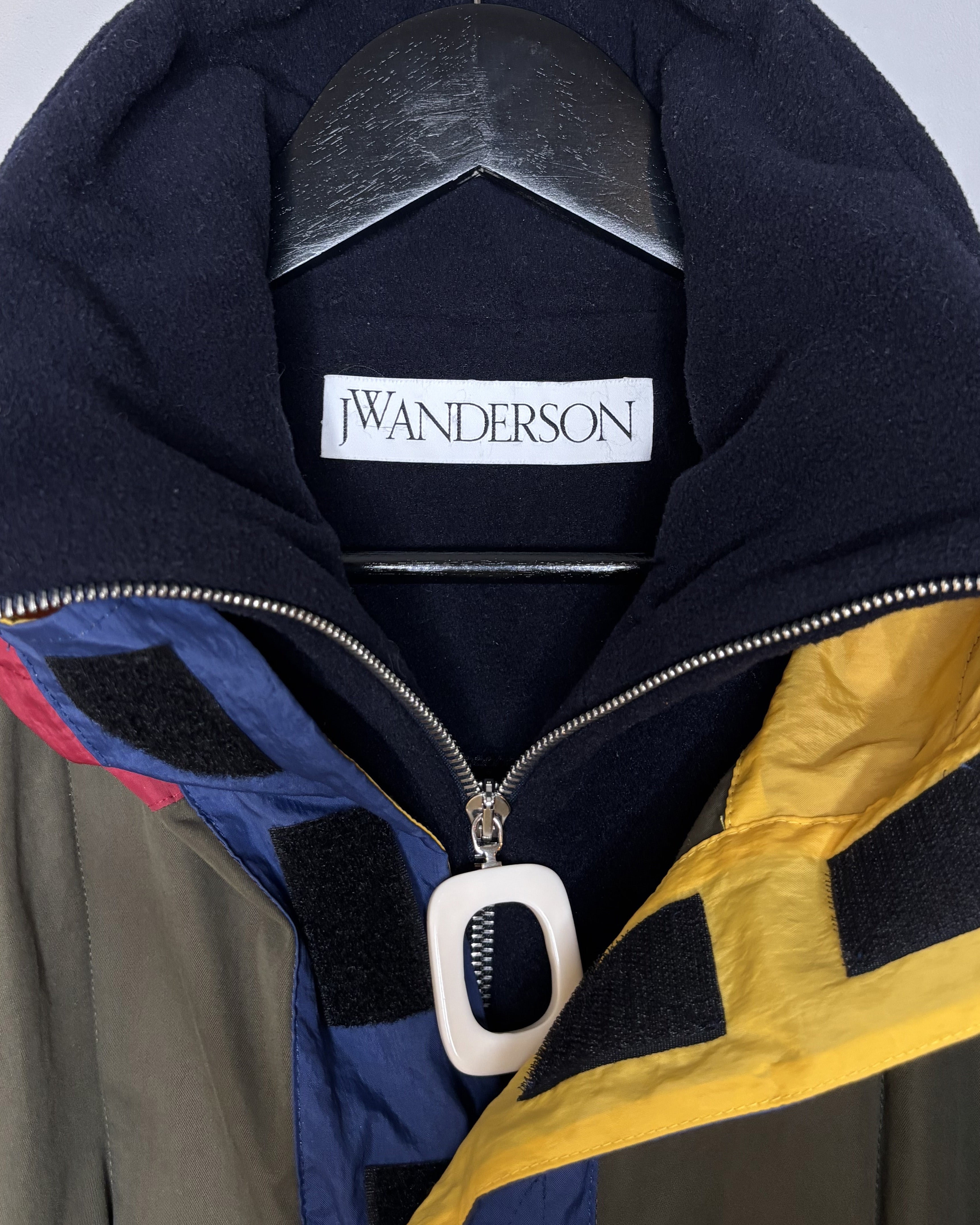 JW Anderson F/W 2019 Funnel Neck Quarter-Zip Jacket