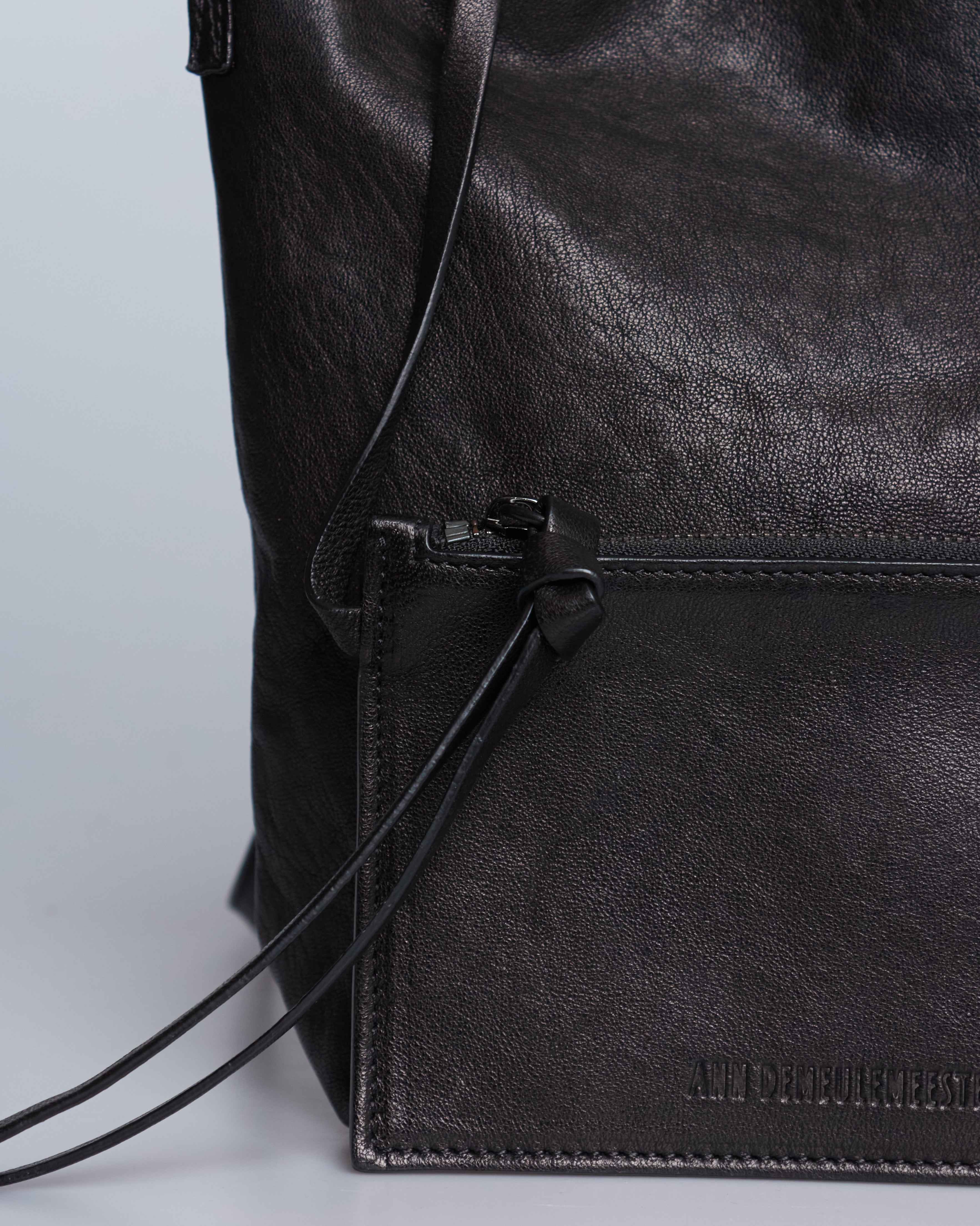 Ann Demeulemeester Leather Shoulder Bag