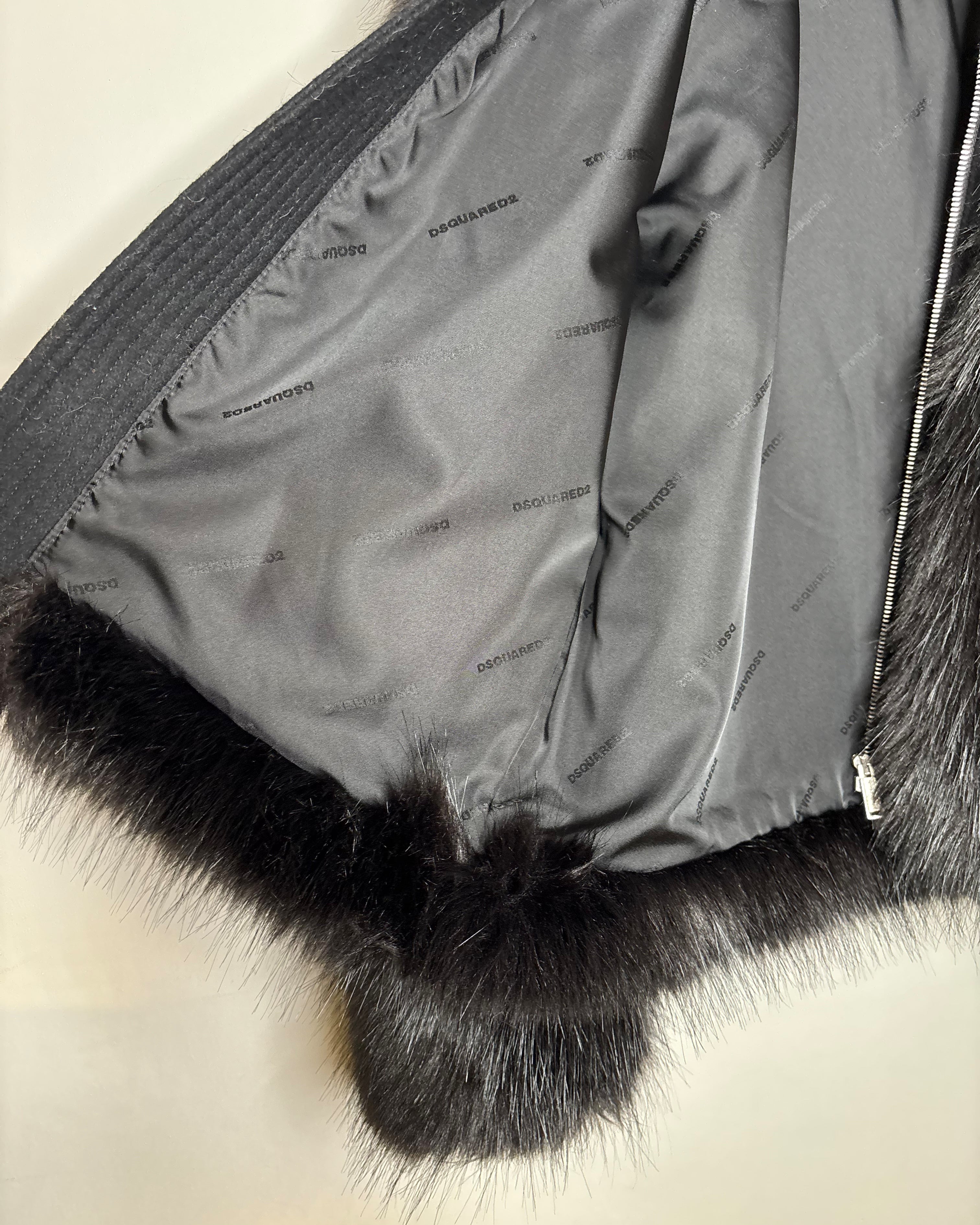 Dsquared F/W 2019 Faux Fur Jacket