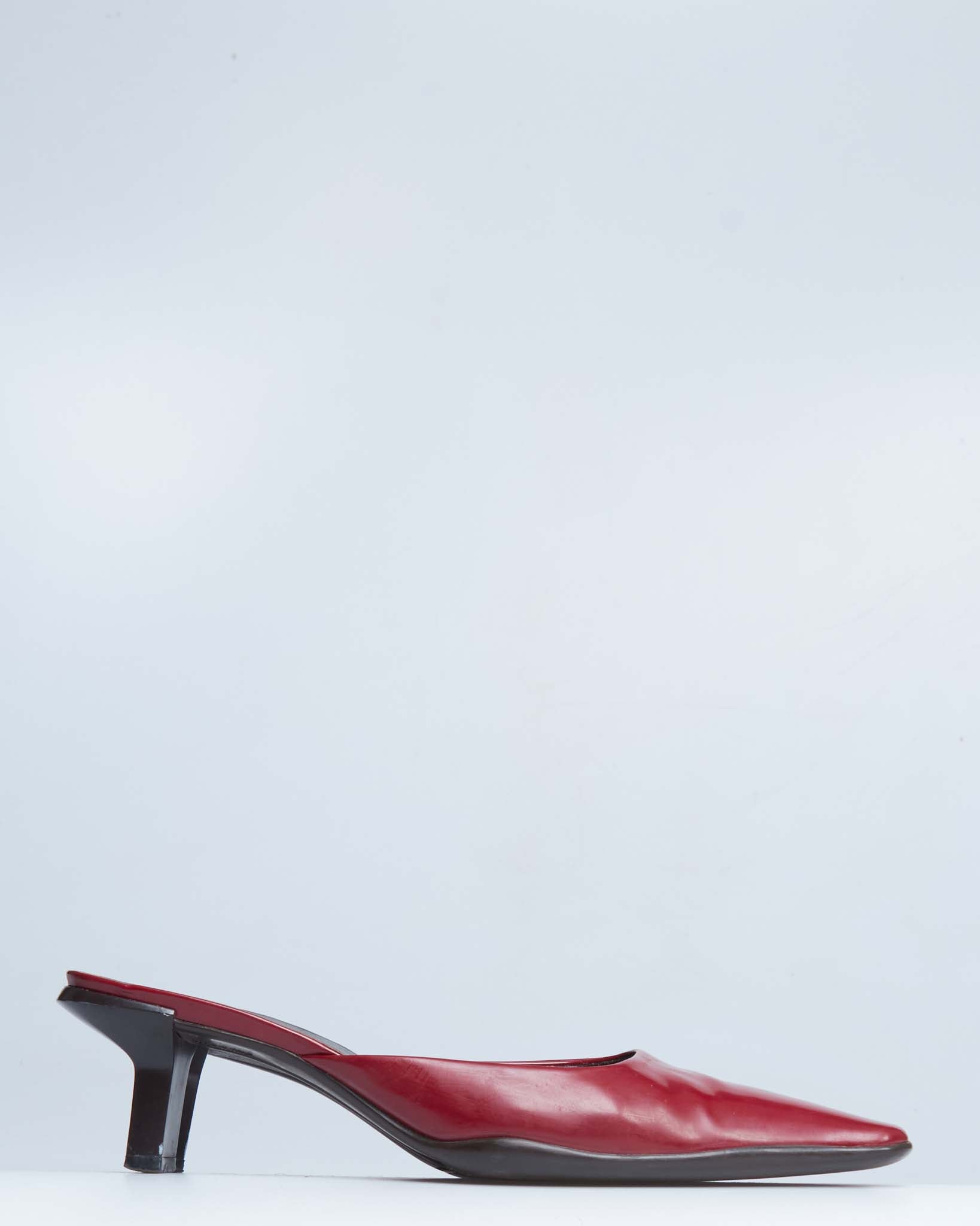 Prada leather mules