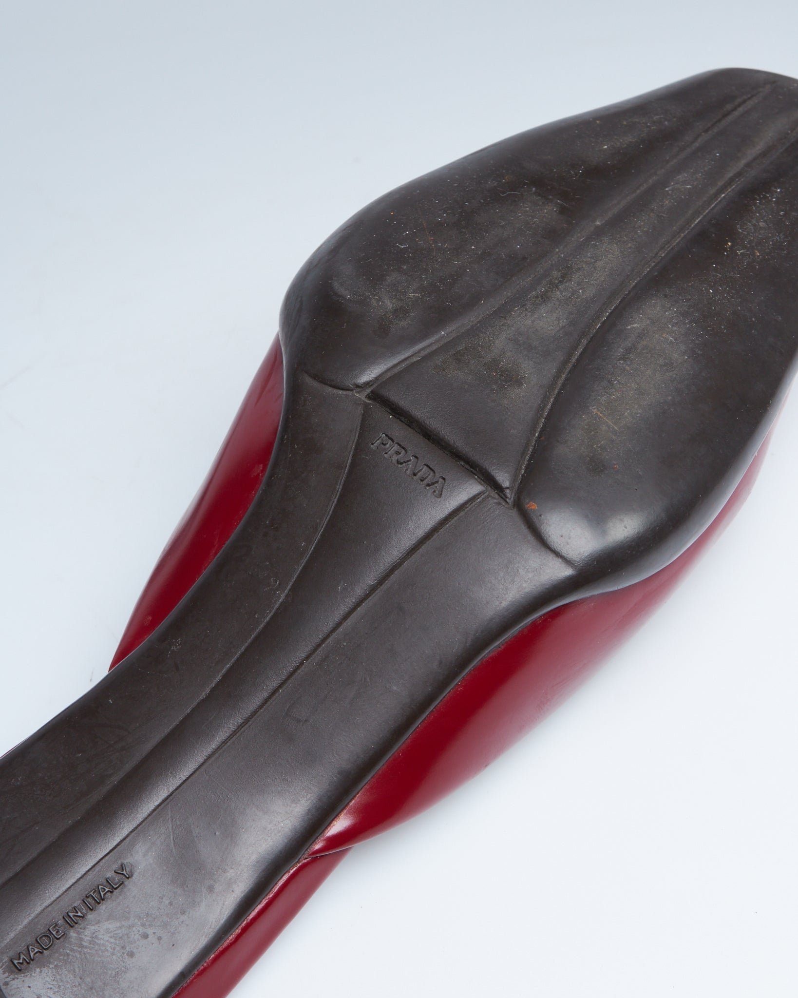 Prada leather mules