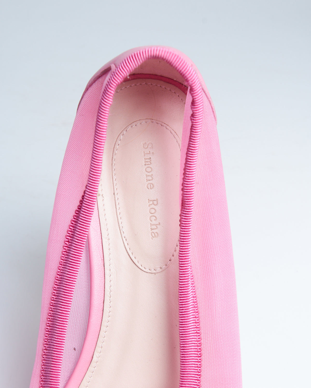 Simone Rocha mesh ballerina heels