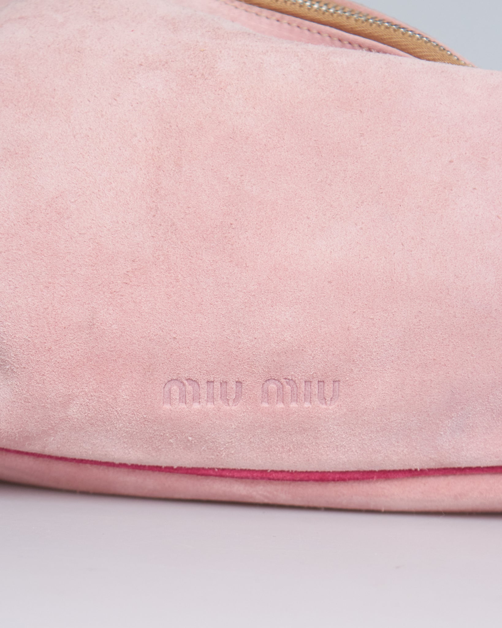 Miu Miu Suede Hobo Bag