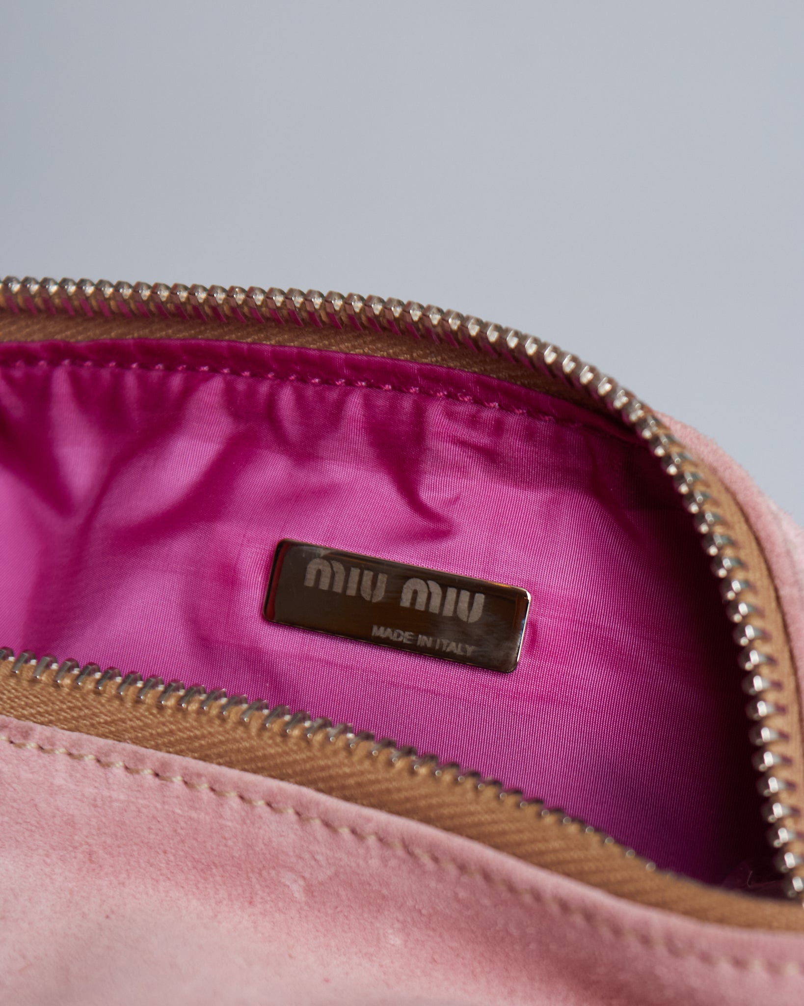 Miu Miu Suede Hobo Bag