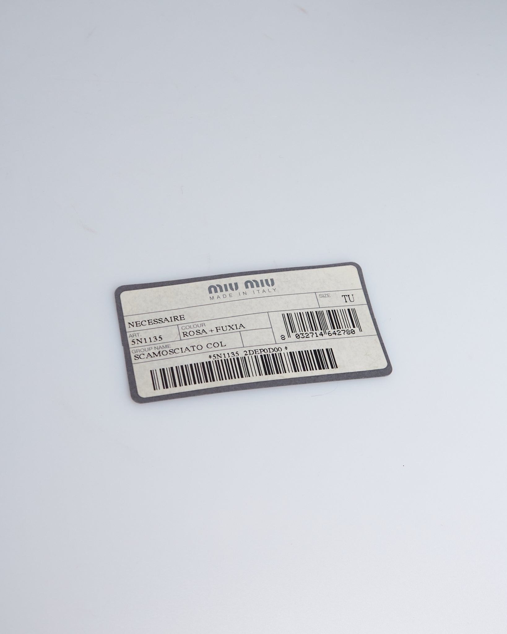 Miu Miu Suede Hobo Bag