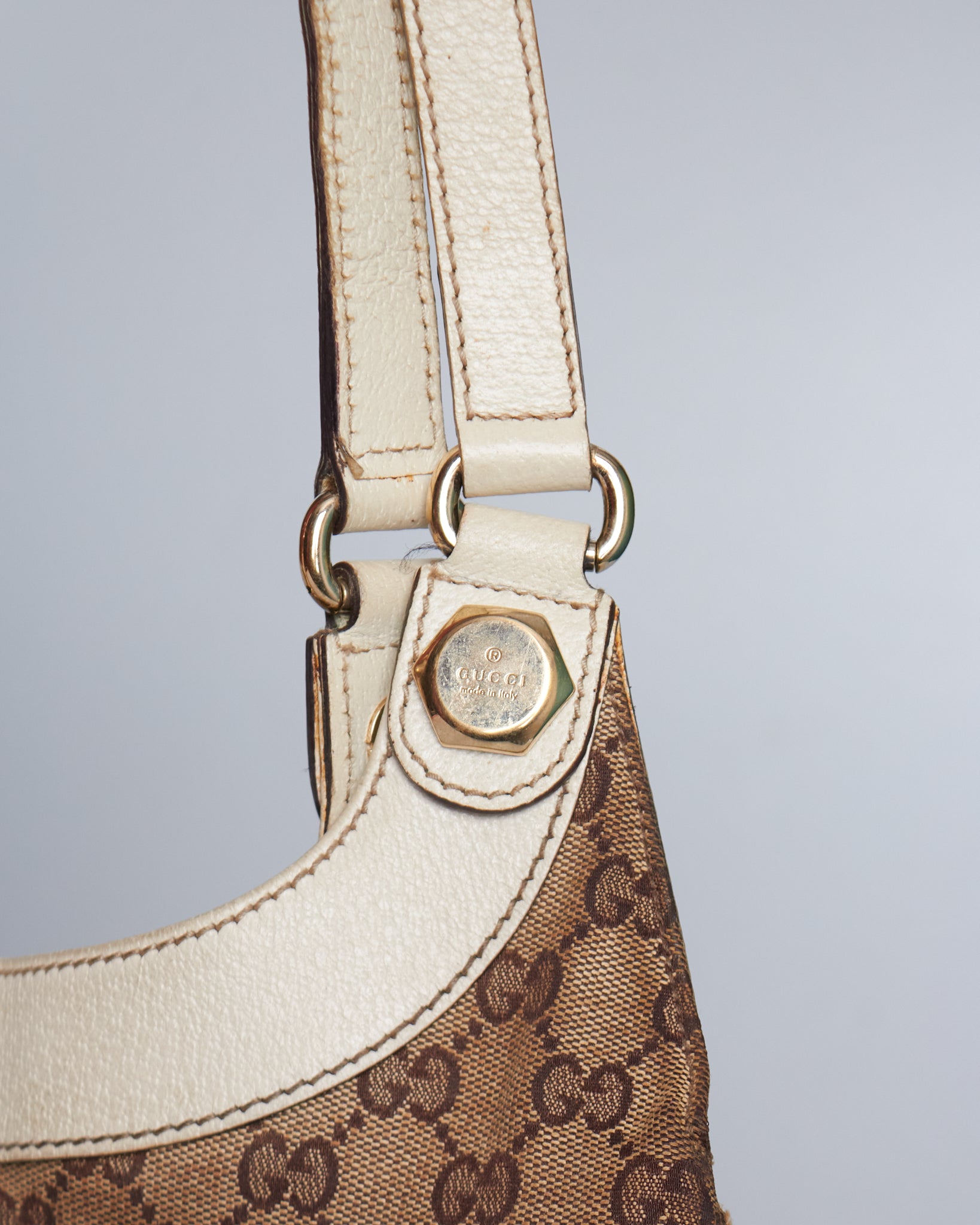 Gucci Canvas Hobo Bag