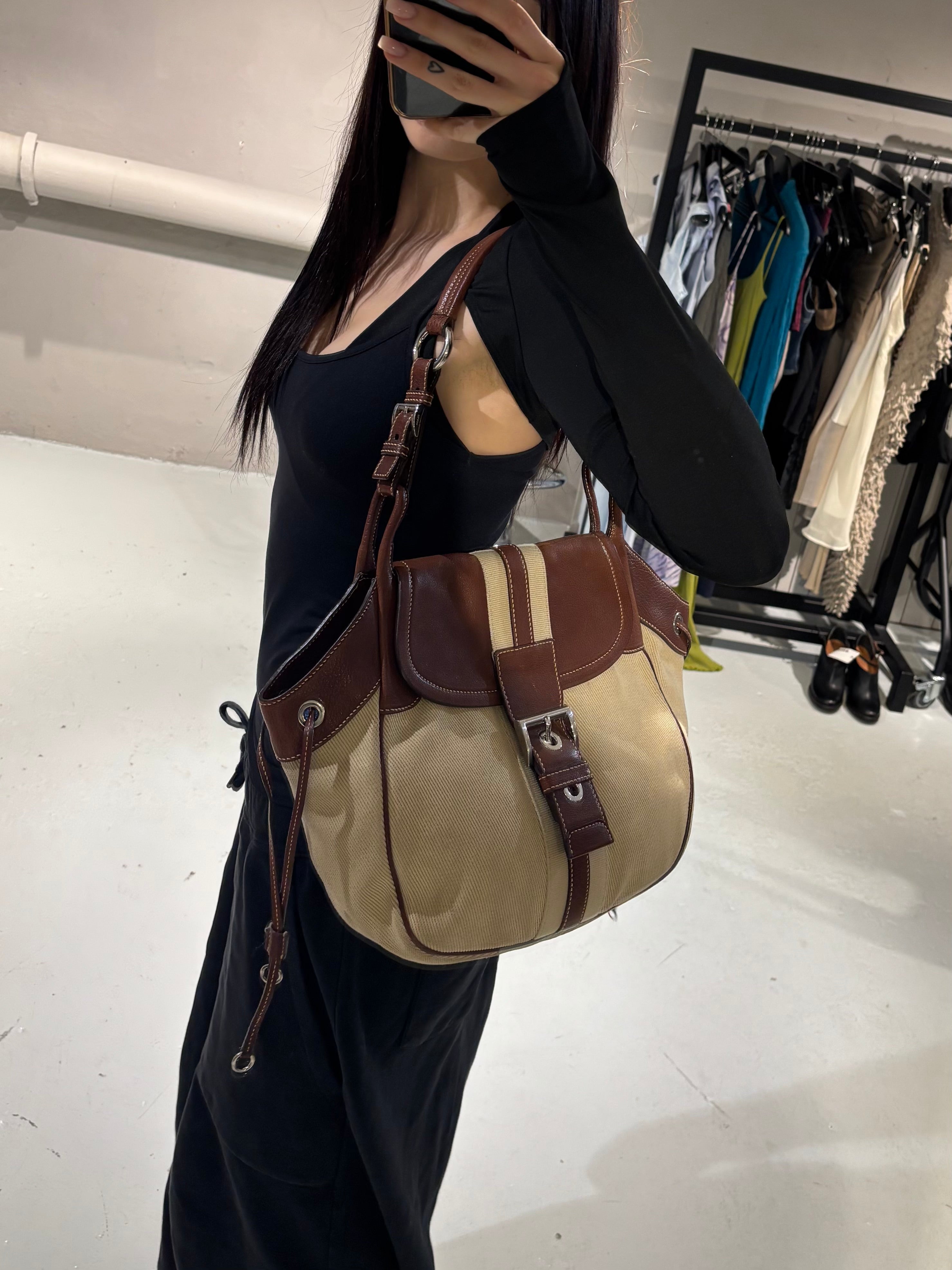 Prada Nylon Shoulder Bag