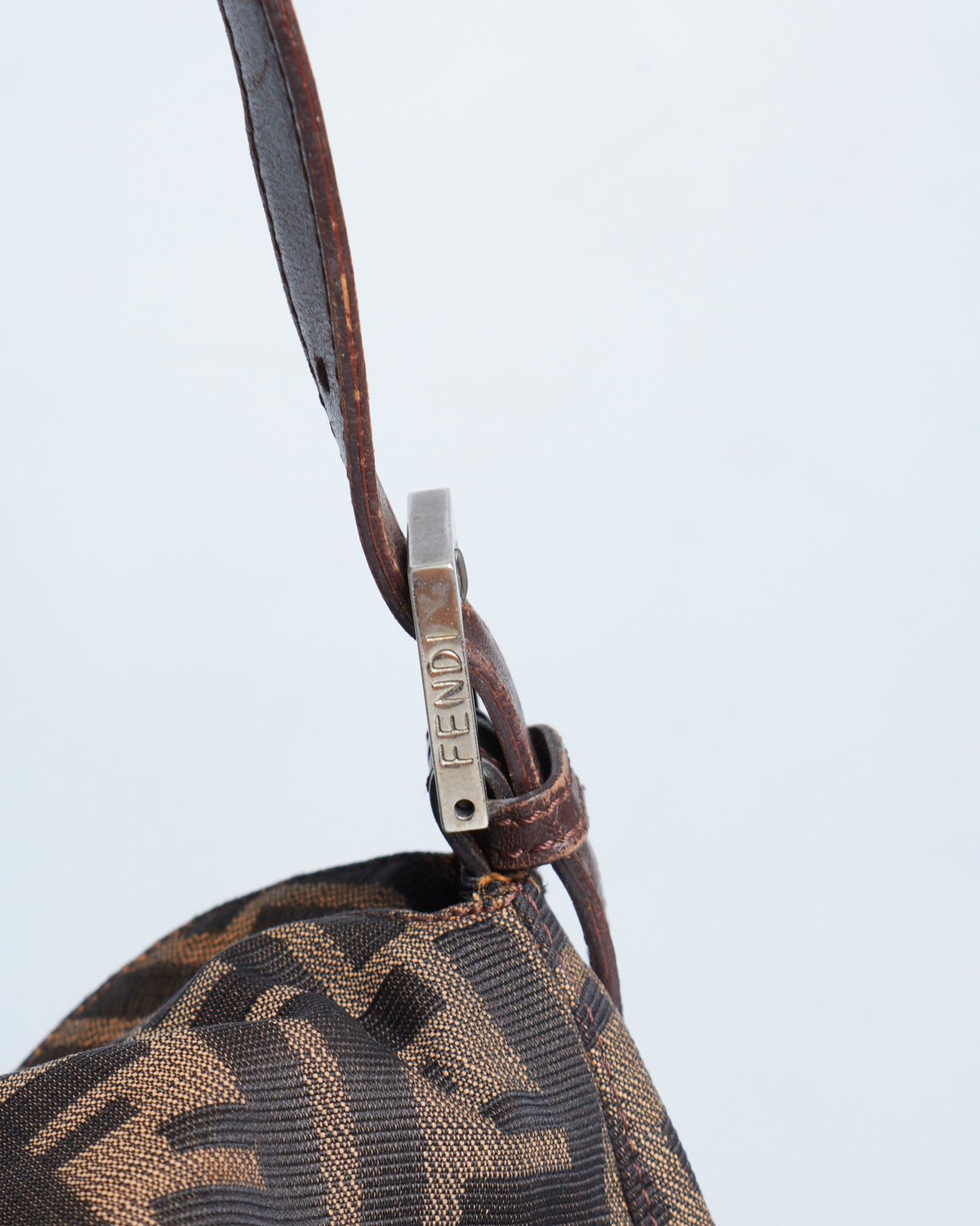 Fendi Mamma Baguette Zucca