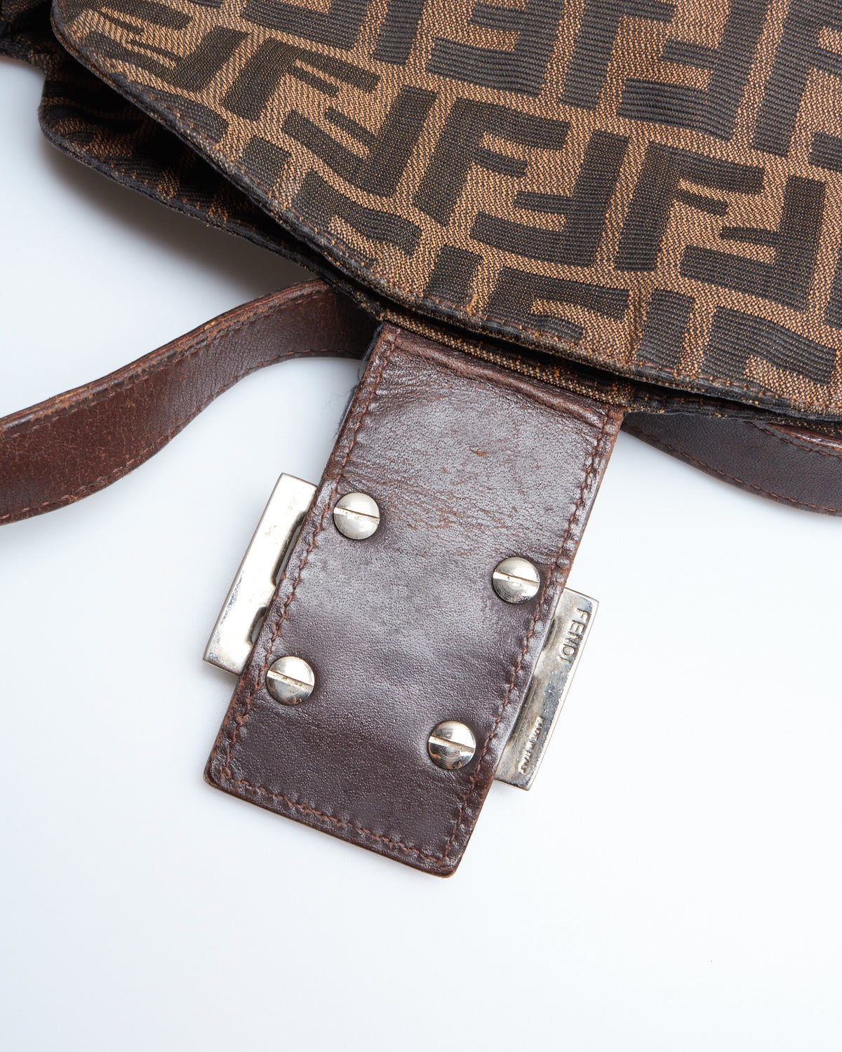 Fendi Mamma Baguette Zucca