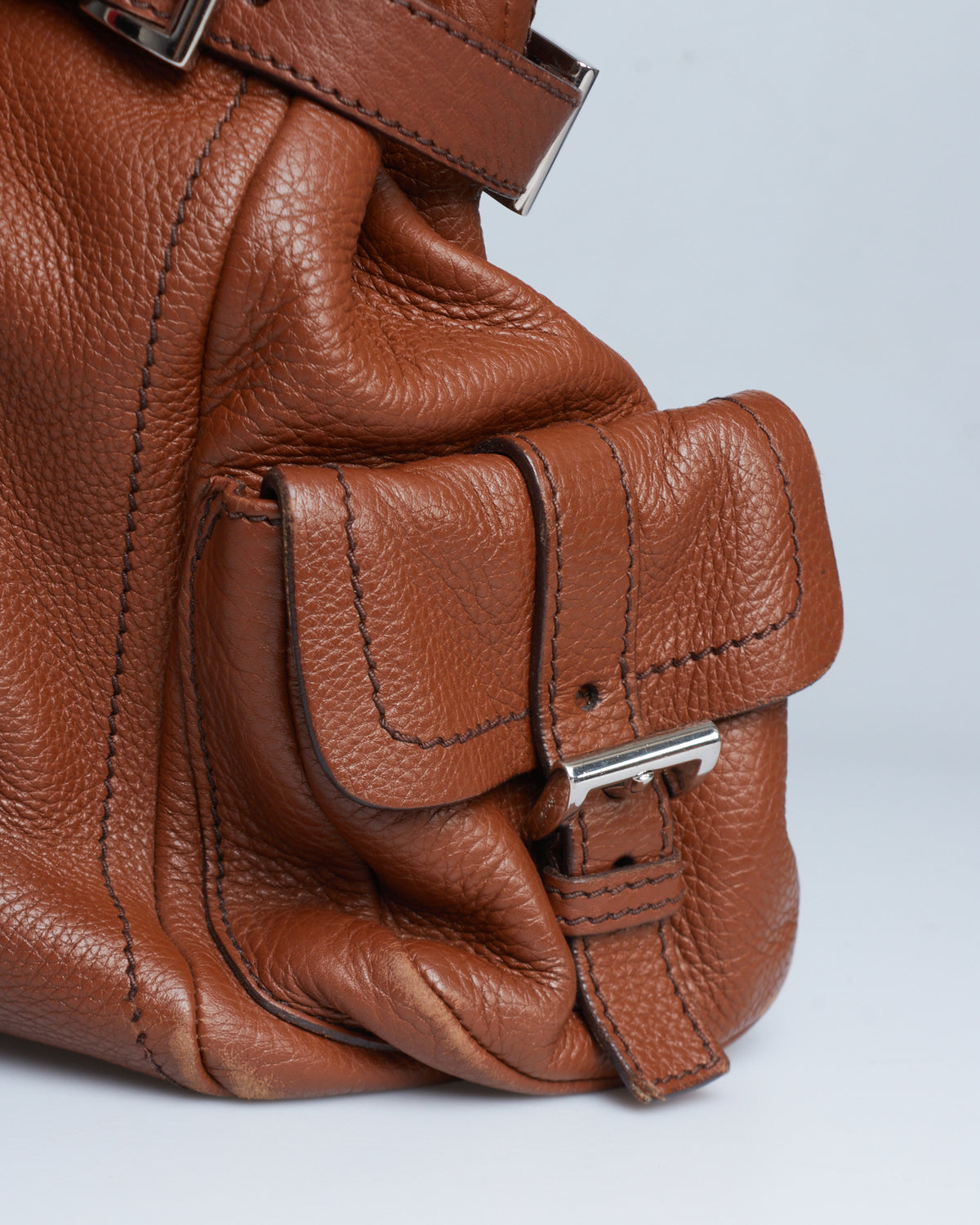 Prada Vitello Daino Leather Tote