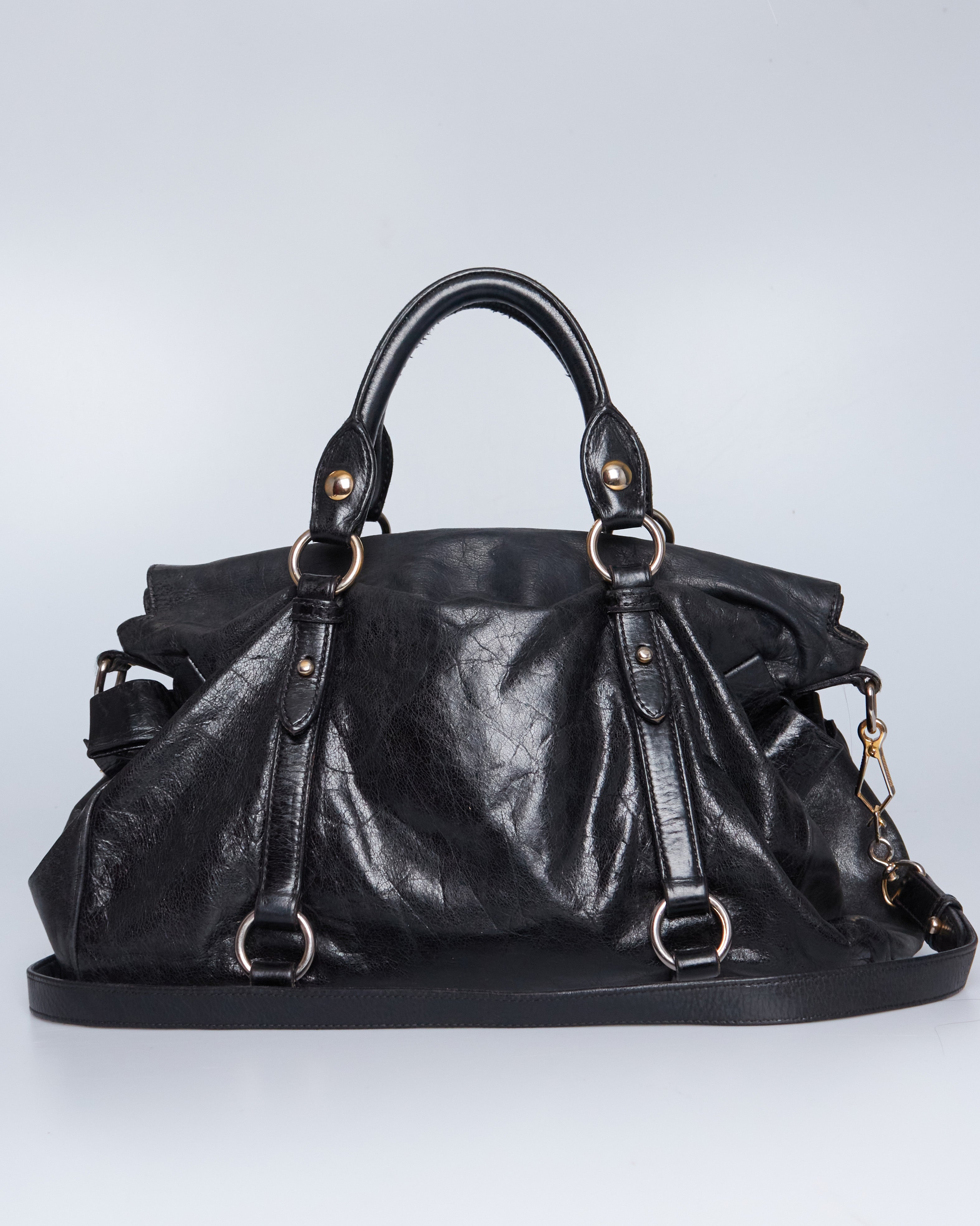 Miu Miu Vitello Lux Bow