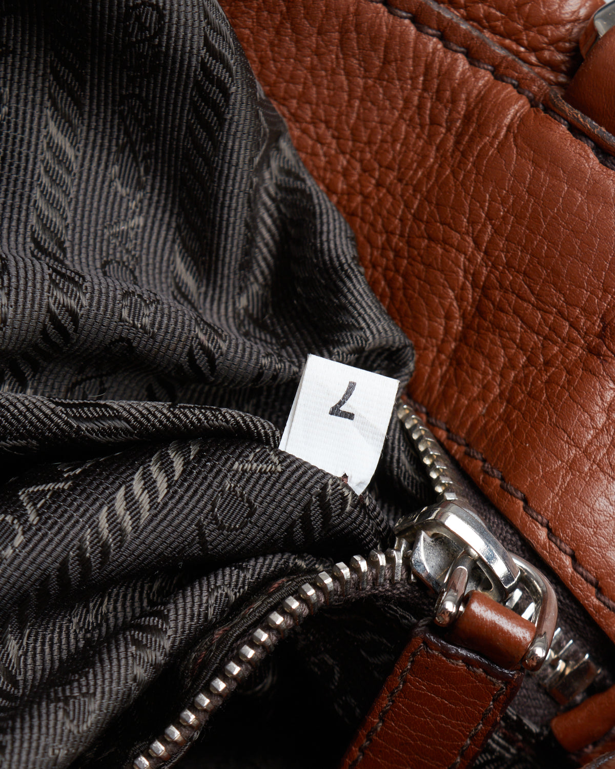 Prada Vitello Daino Leather Tote