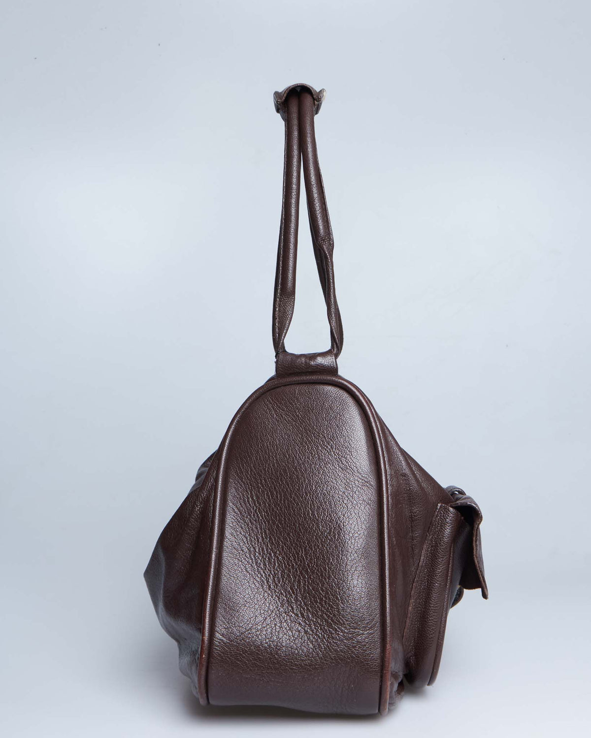 Miu Miu Leather Buckle Shoulder Bag