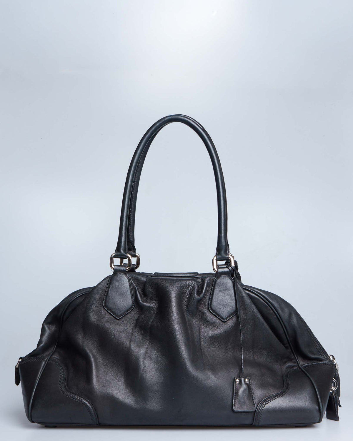 Prada Nappa Leather Bowler Bag