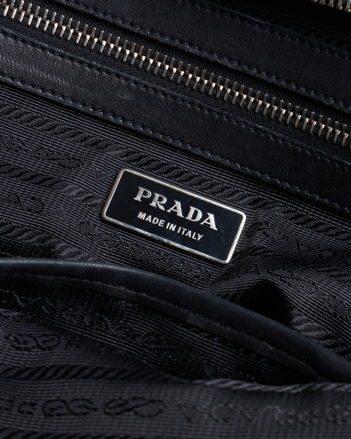 Prada Nappa Leather Bowler Bag
