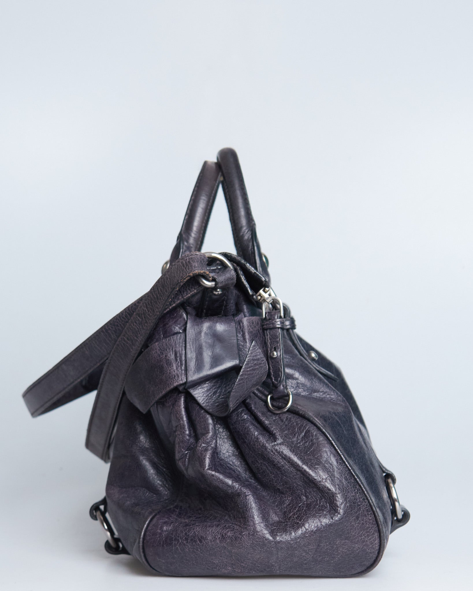 Miu Miu Vitello Lux Bow