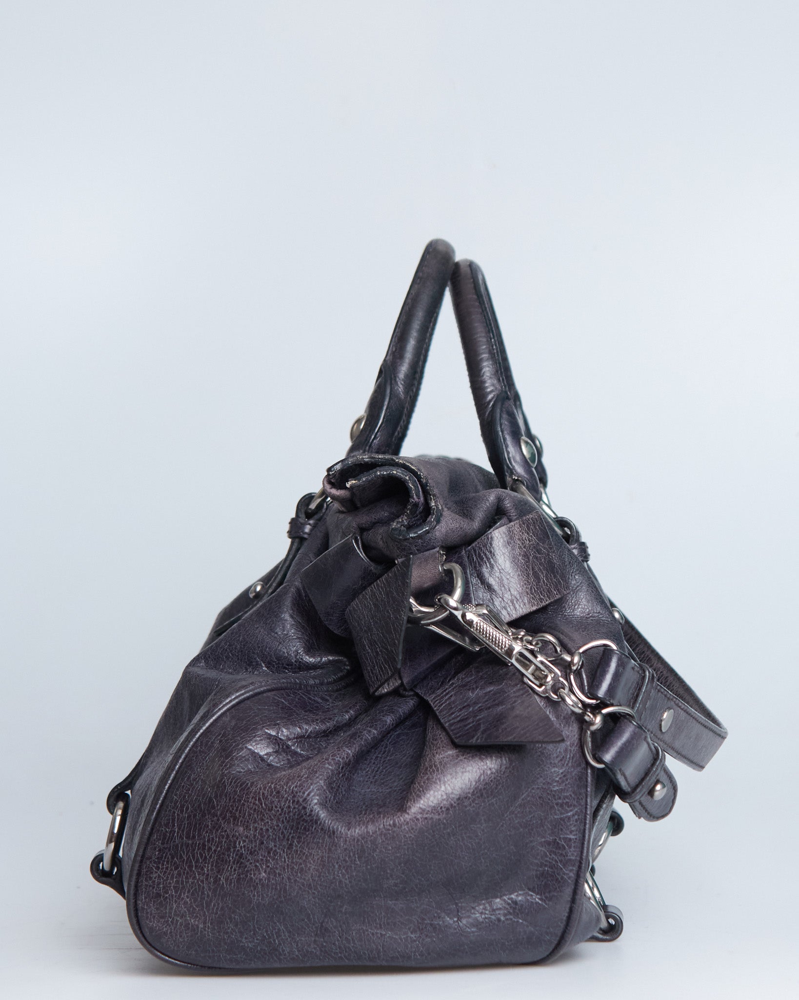 Miu Miu Vitello Lux Bow