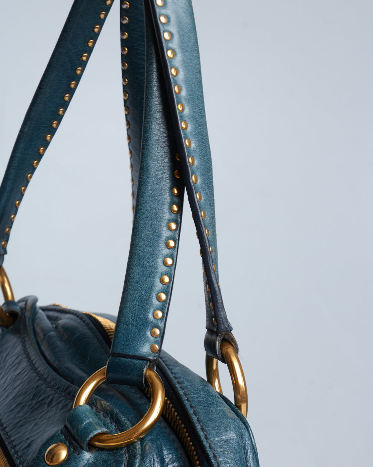 Miu Miu Vitello Lux Bowler Bag