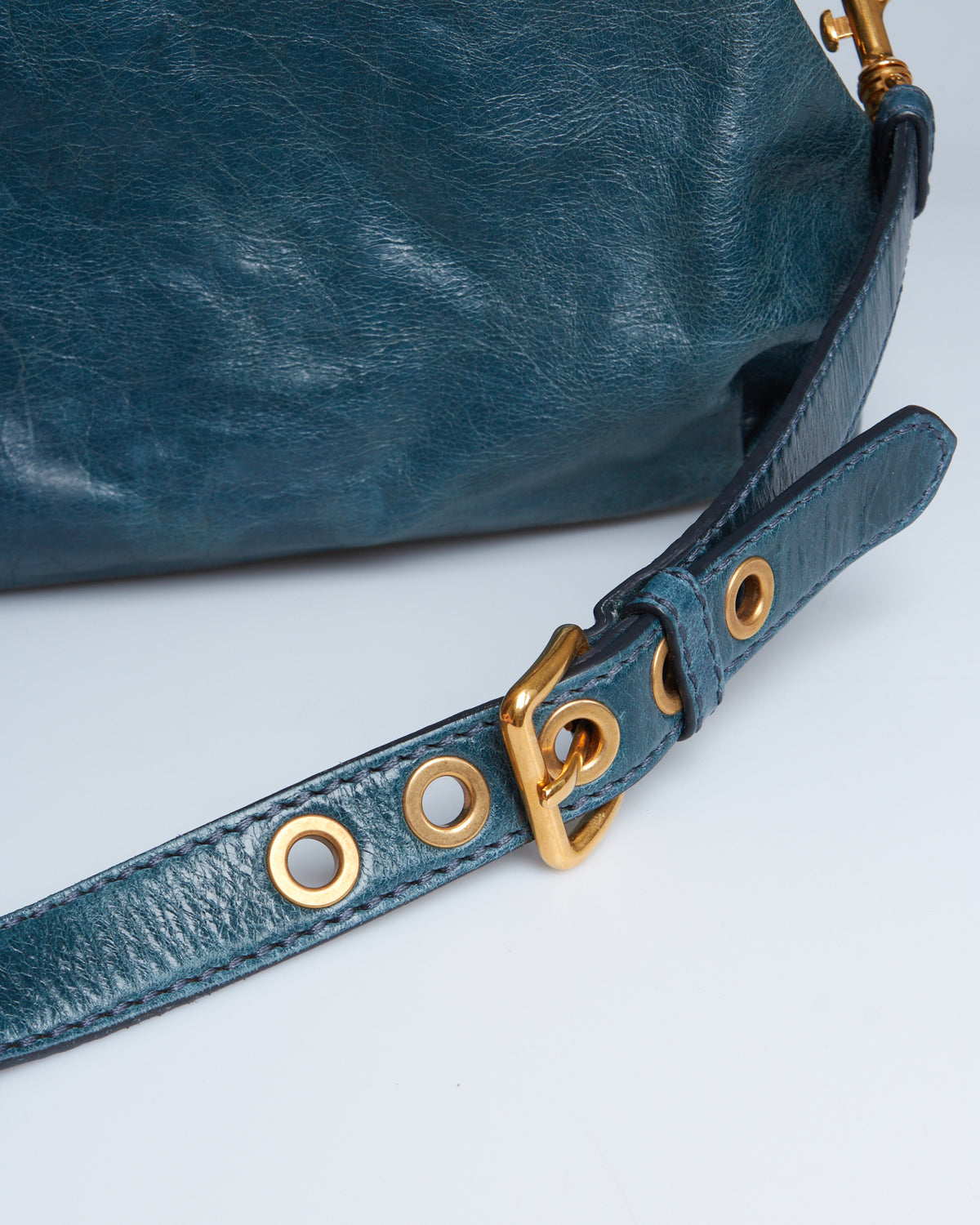 Miu Miu Vitello Lux Bowler Bag