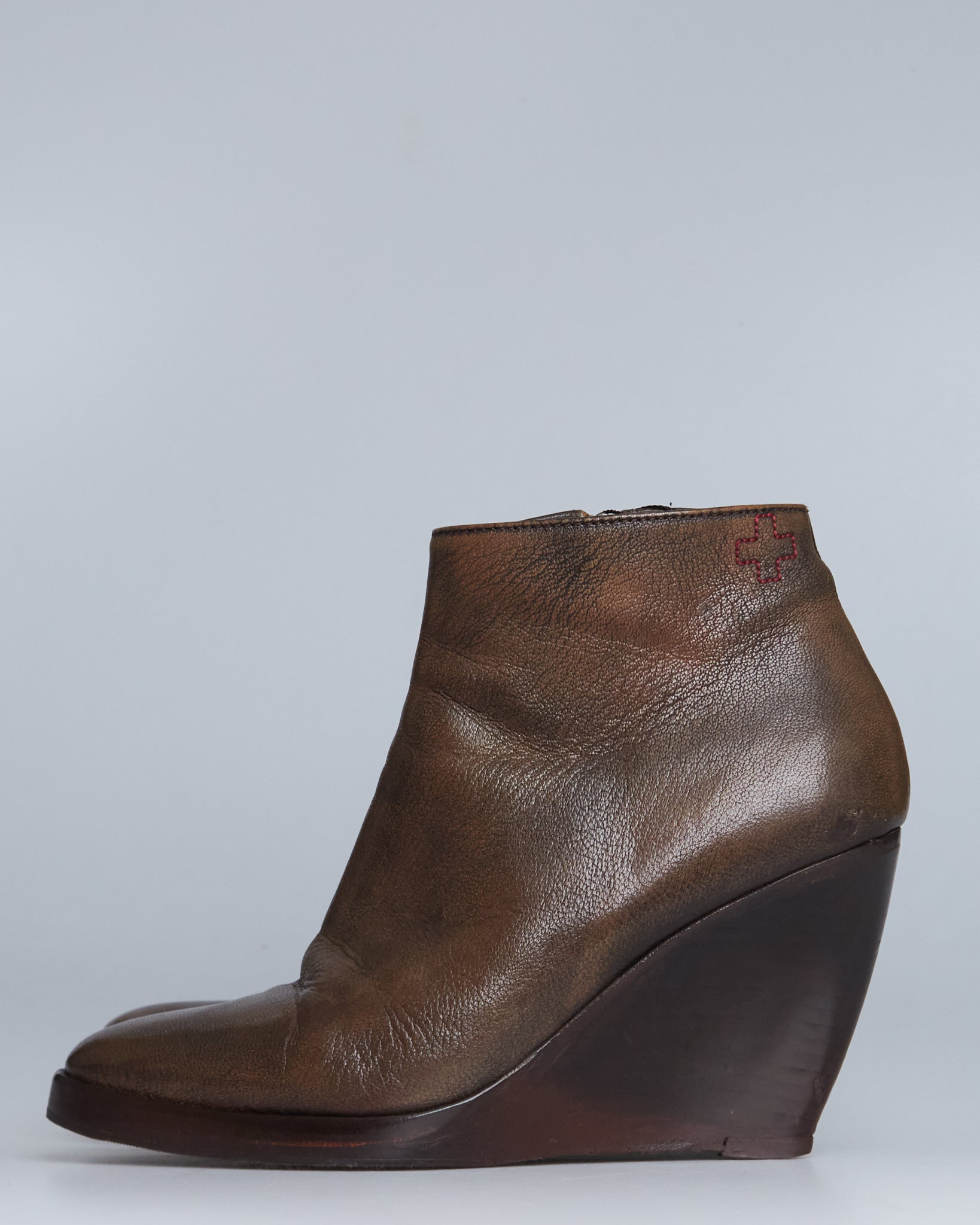 A.F. Vandevorst wedge ankle boots