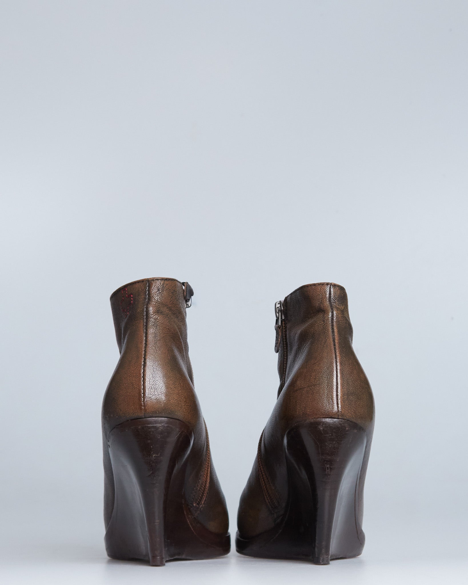 A.F. Vandevorst wedge ankle boots