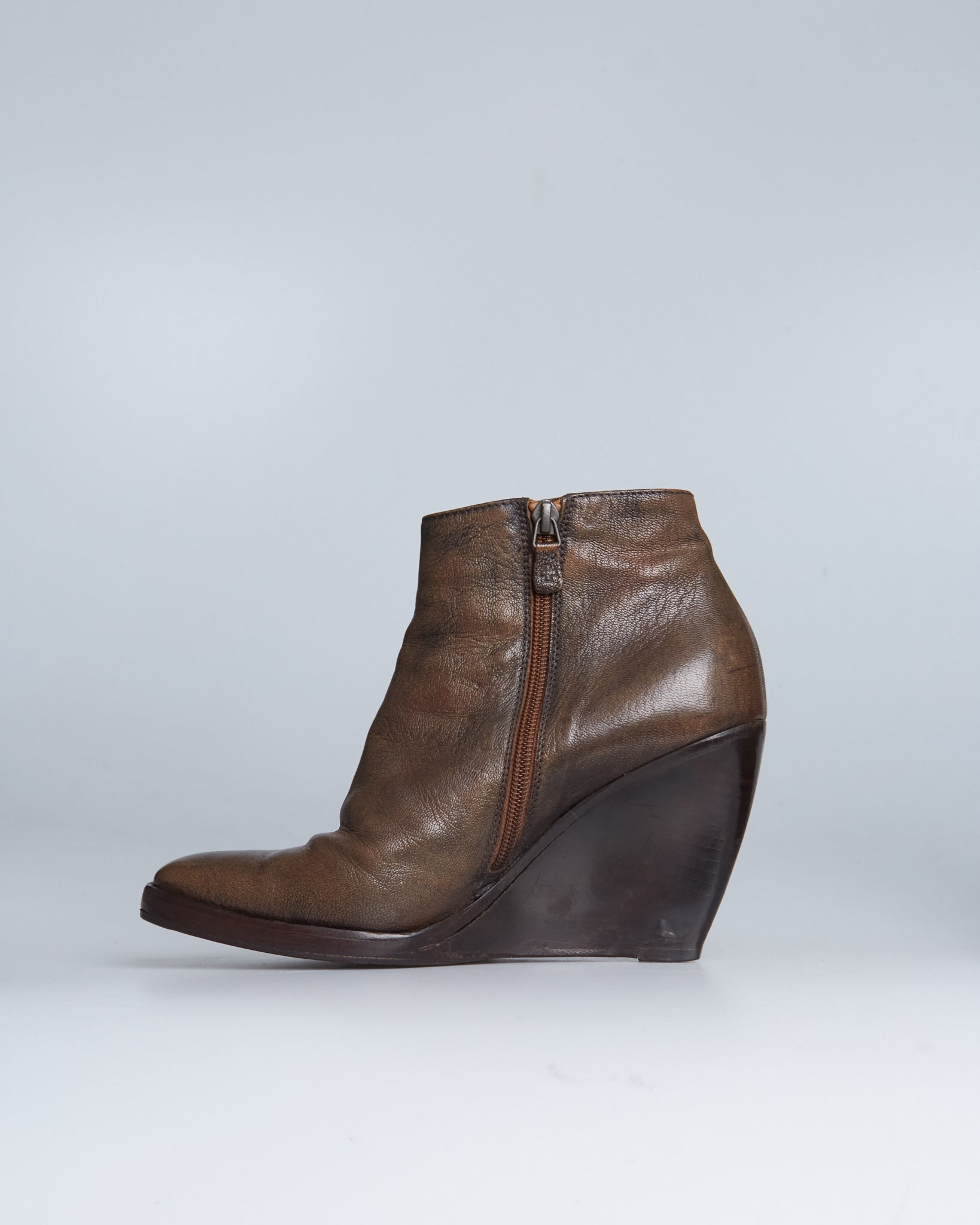 A.F. Vandevorst wedge ankle boots