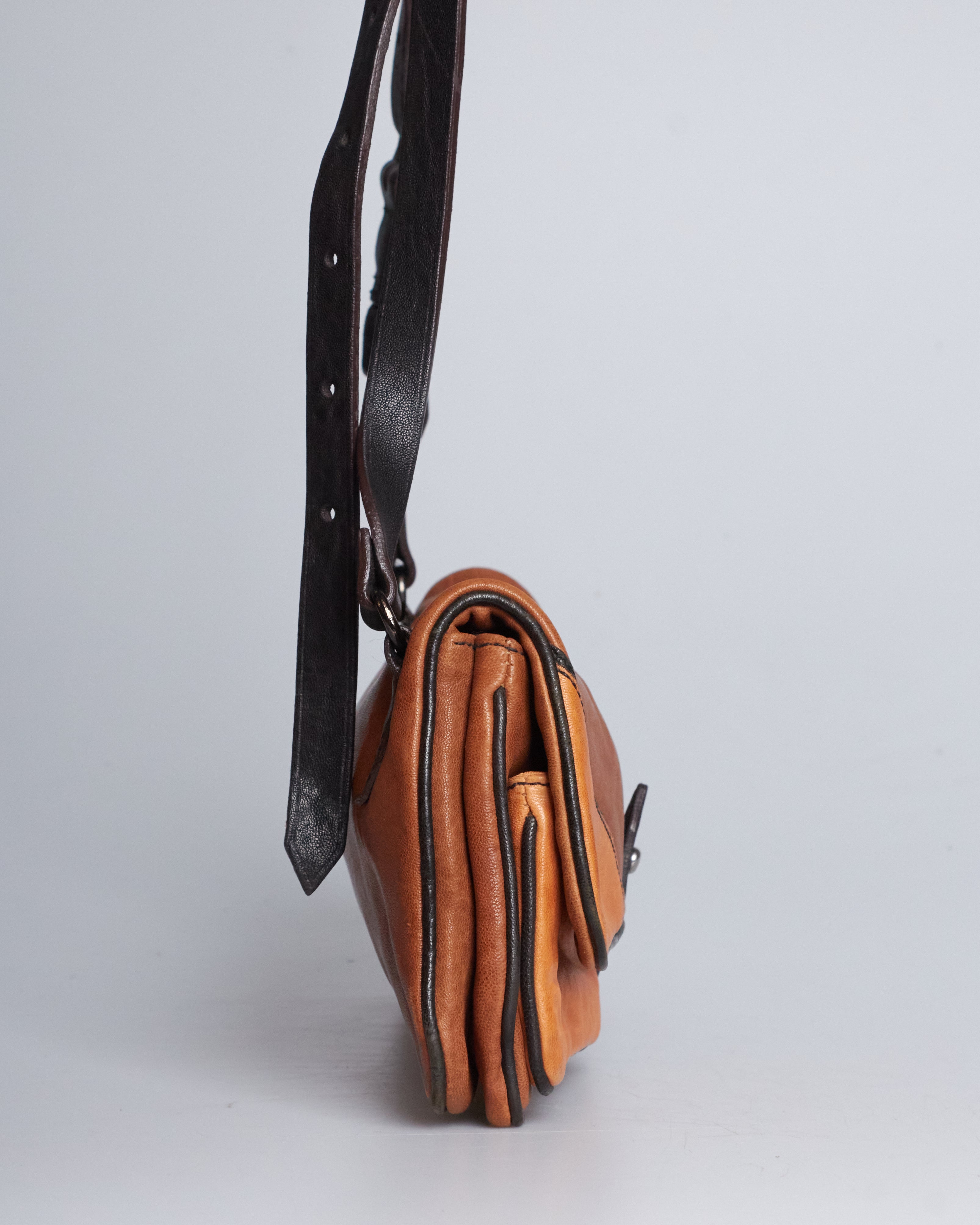 Miu Miu Two-Tone Messenger Bag