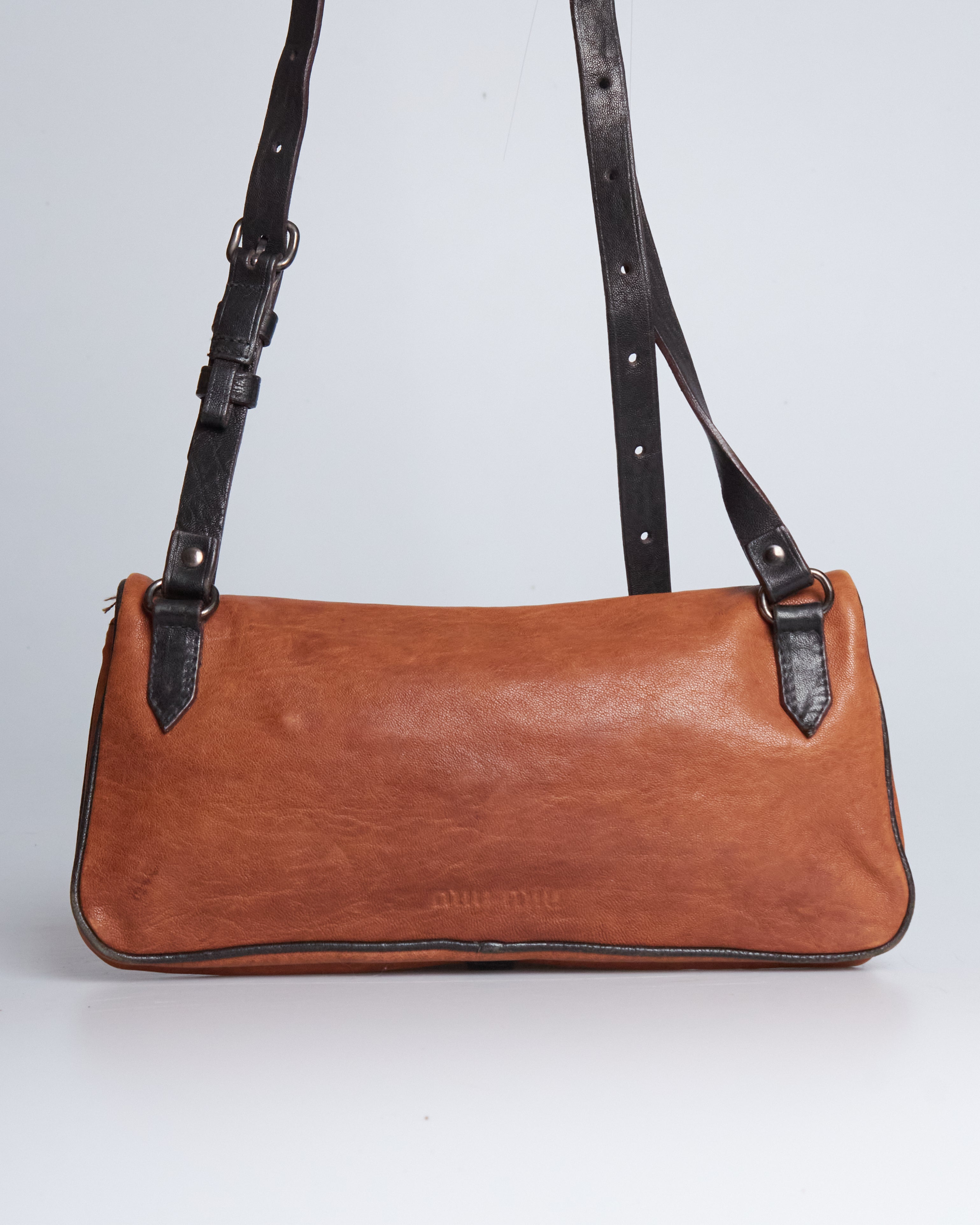 Miu Miu Two-Tone Messenger Bag