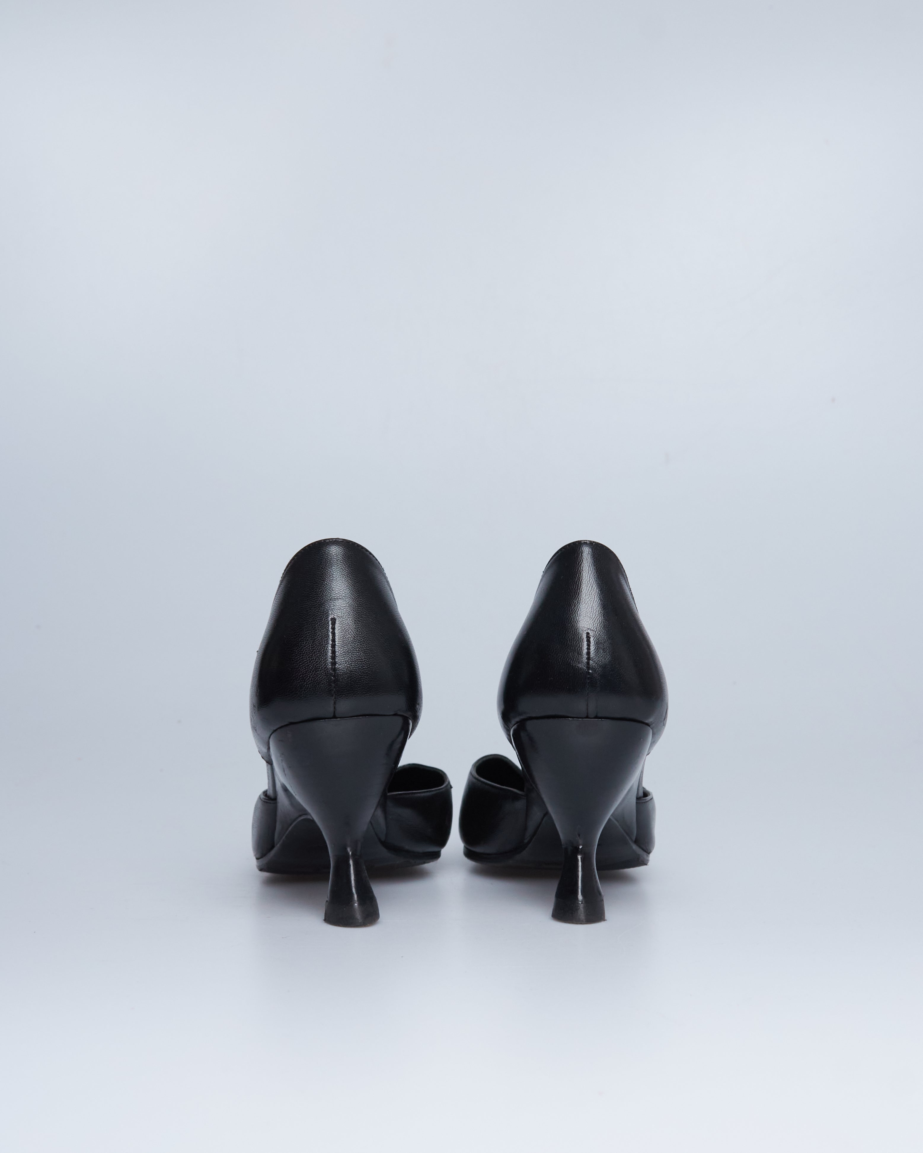 Miu Miu sculpted button-heel pumps