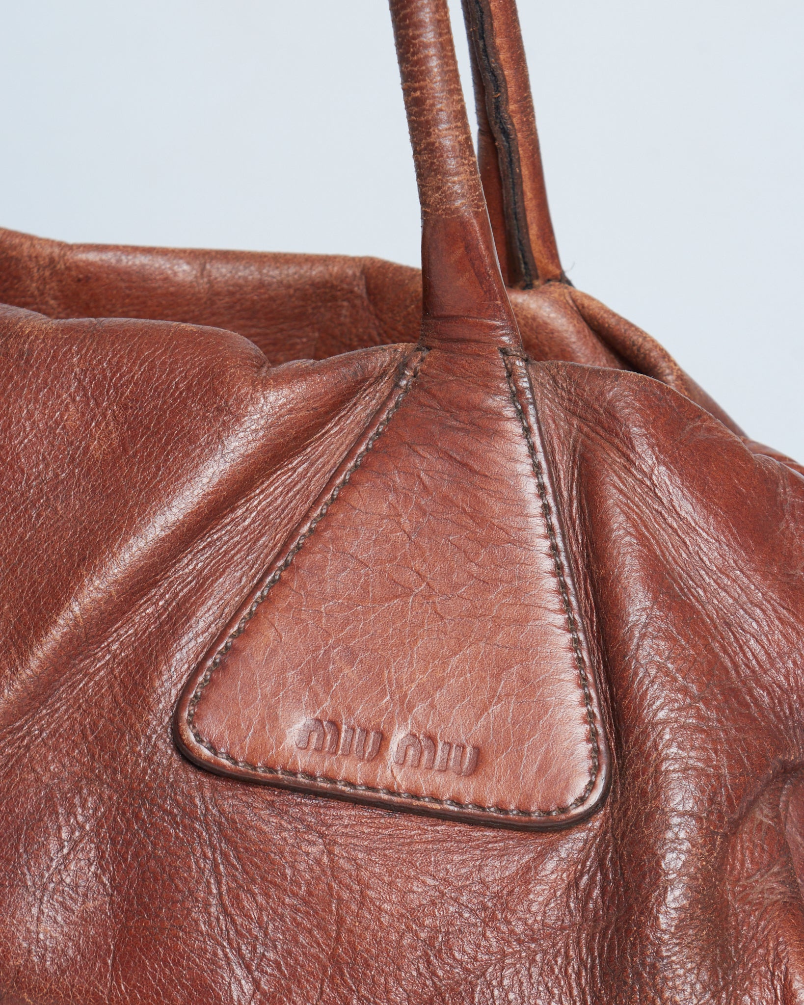 Miu Miu Leather Shoulder Bag