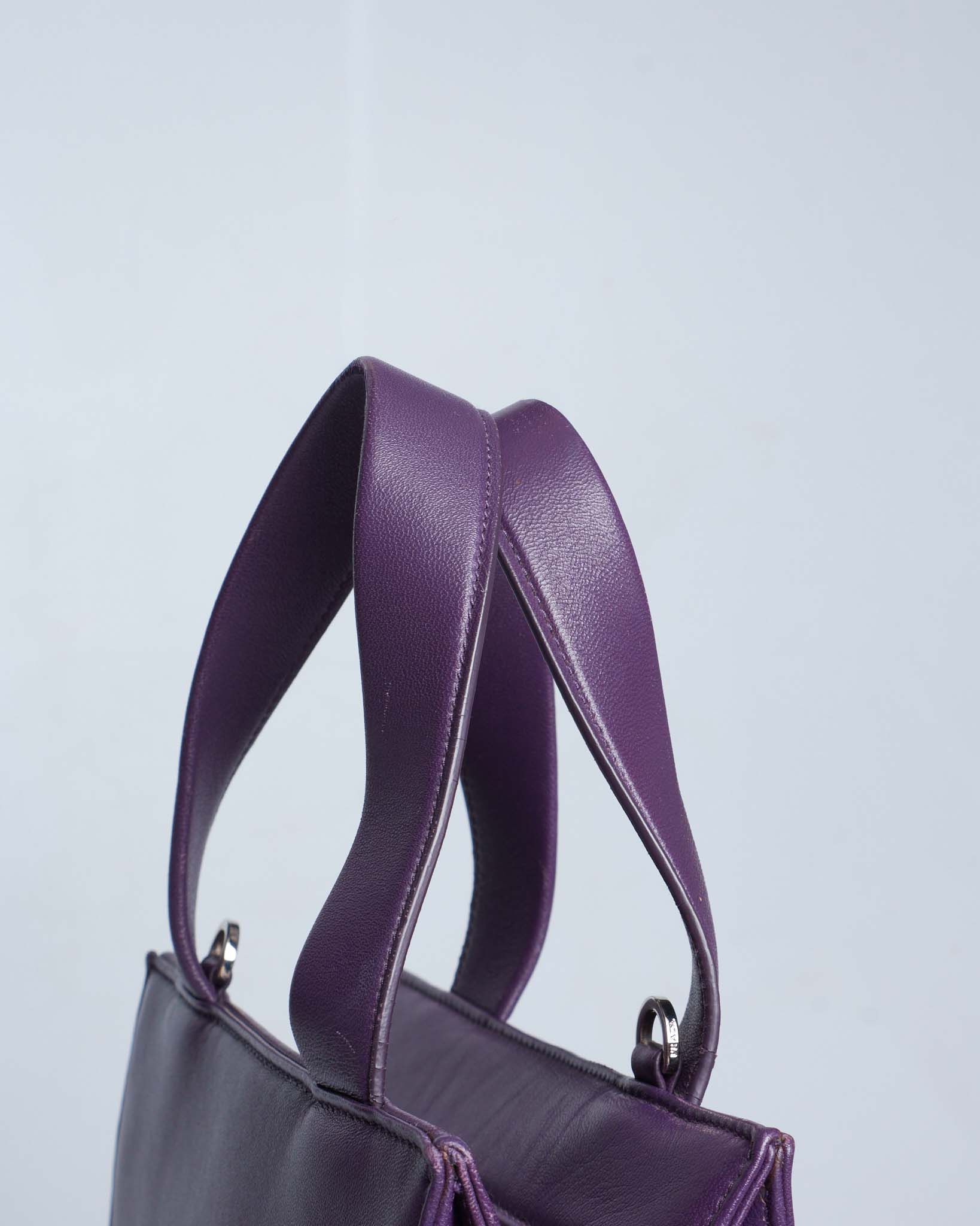 Prada Nappa Bomber Leather Handbag