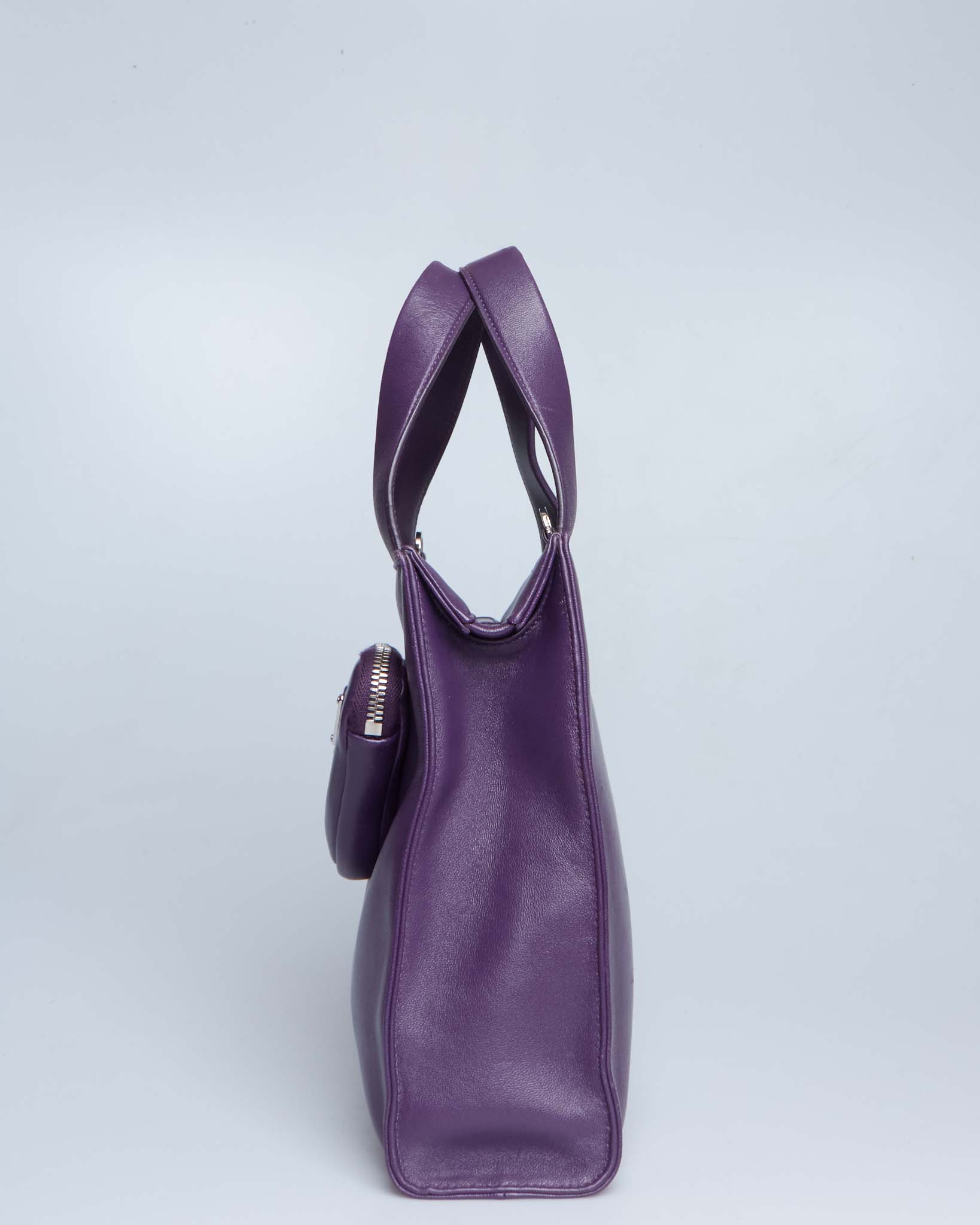 Prada Nappa Bomber Leather Handbag