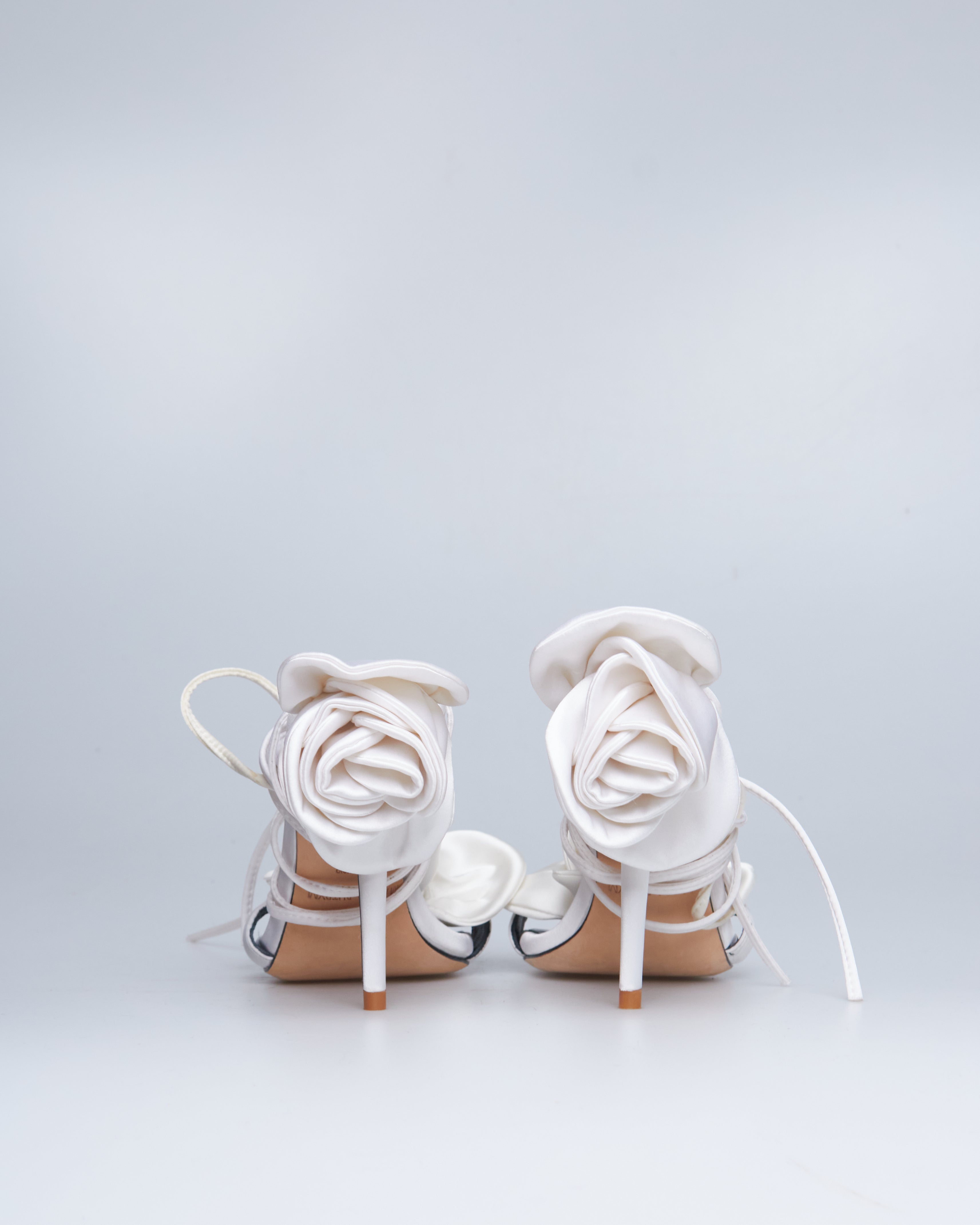 Magda Butrym double flower heel