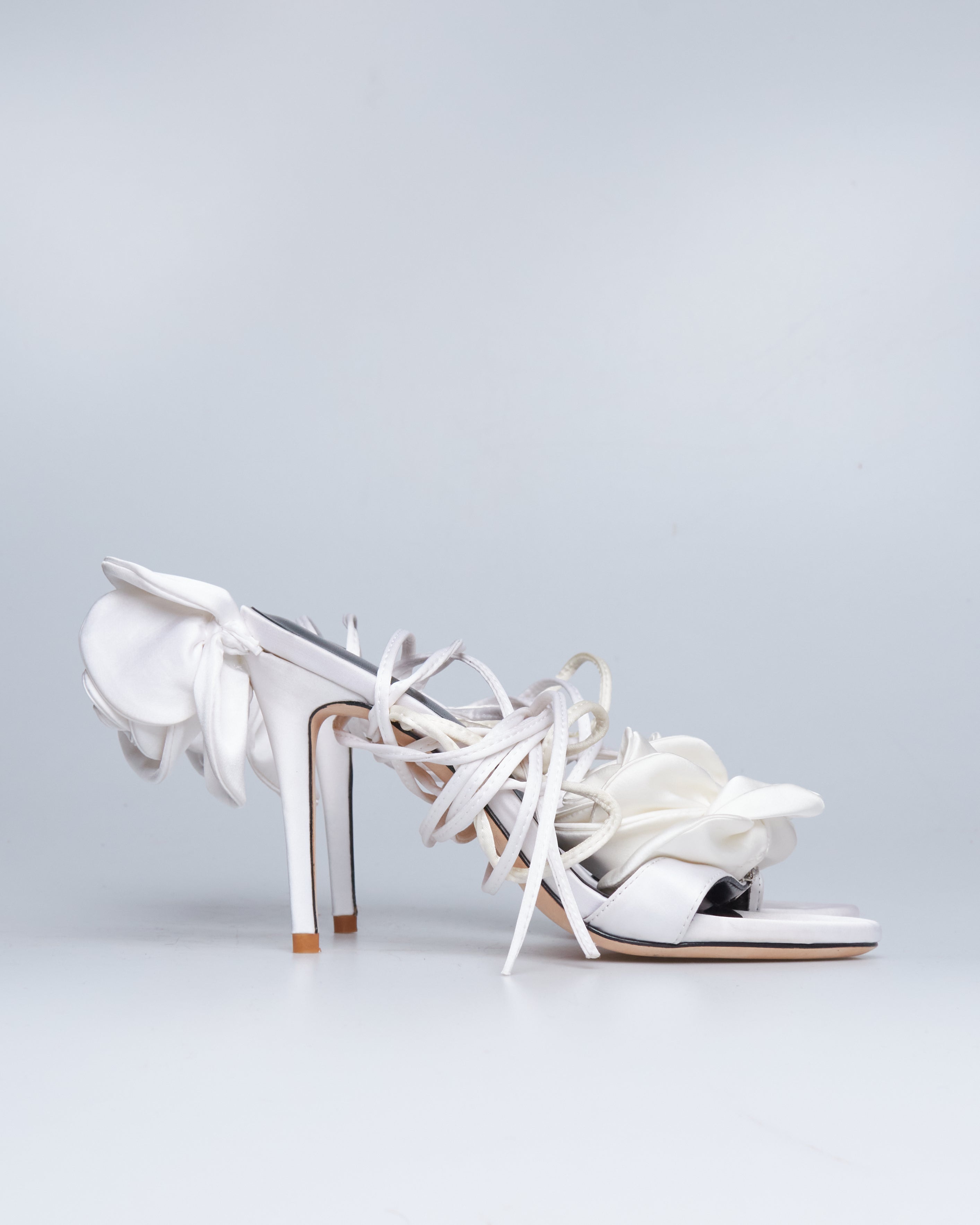 Magda Butrym double flower heel