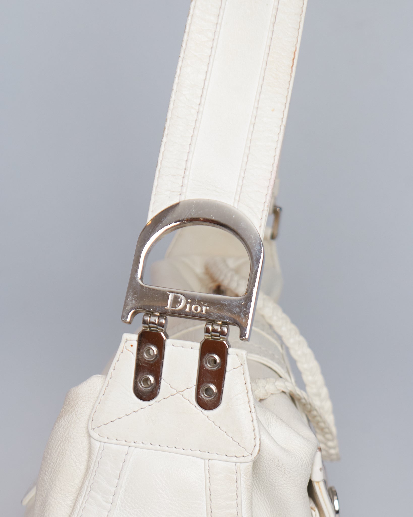 Christian Dior Flight Leather Shoulder Bag