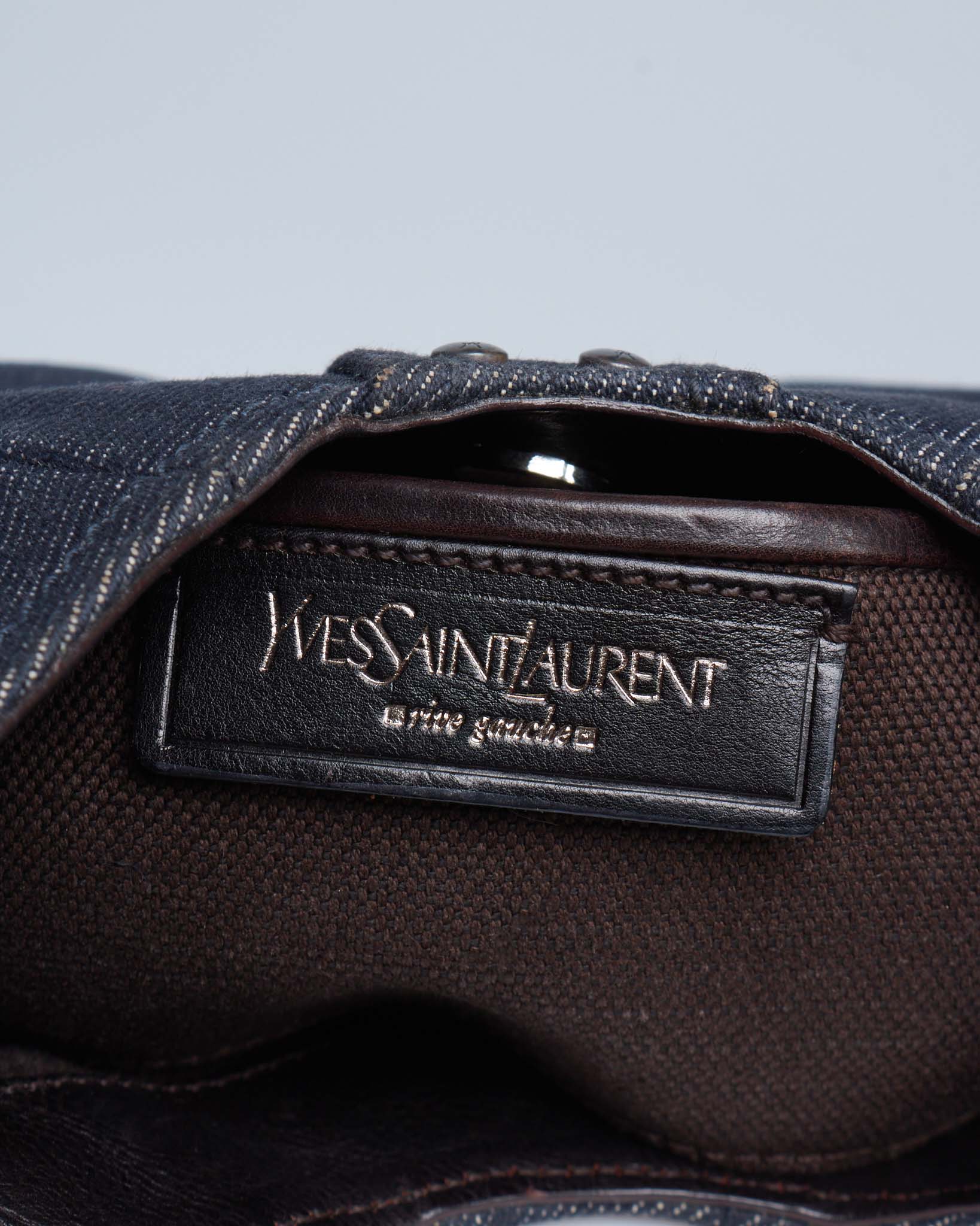 Yves Saint Laurent Denim Mini Mombasa
