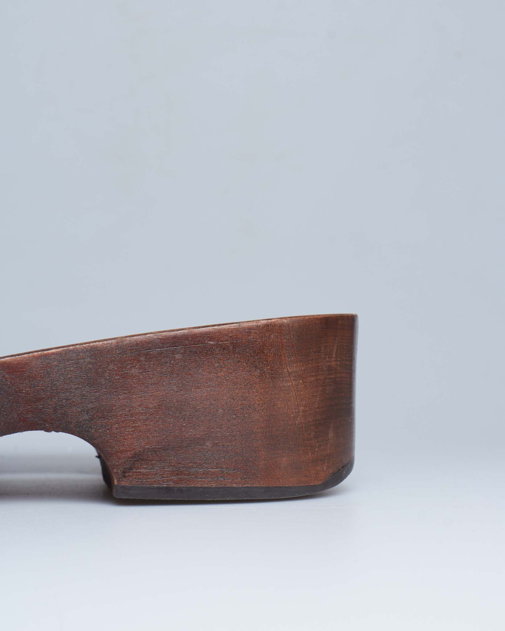 Acne Studios Leather Platform Clogs