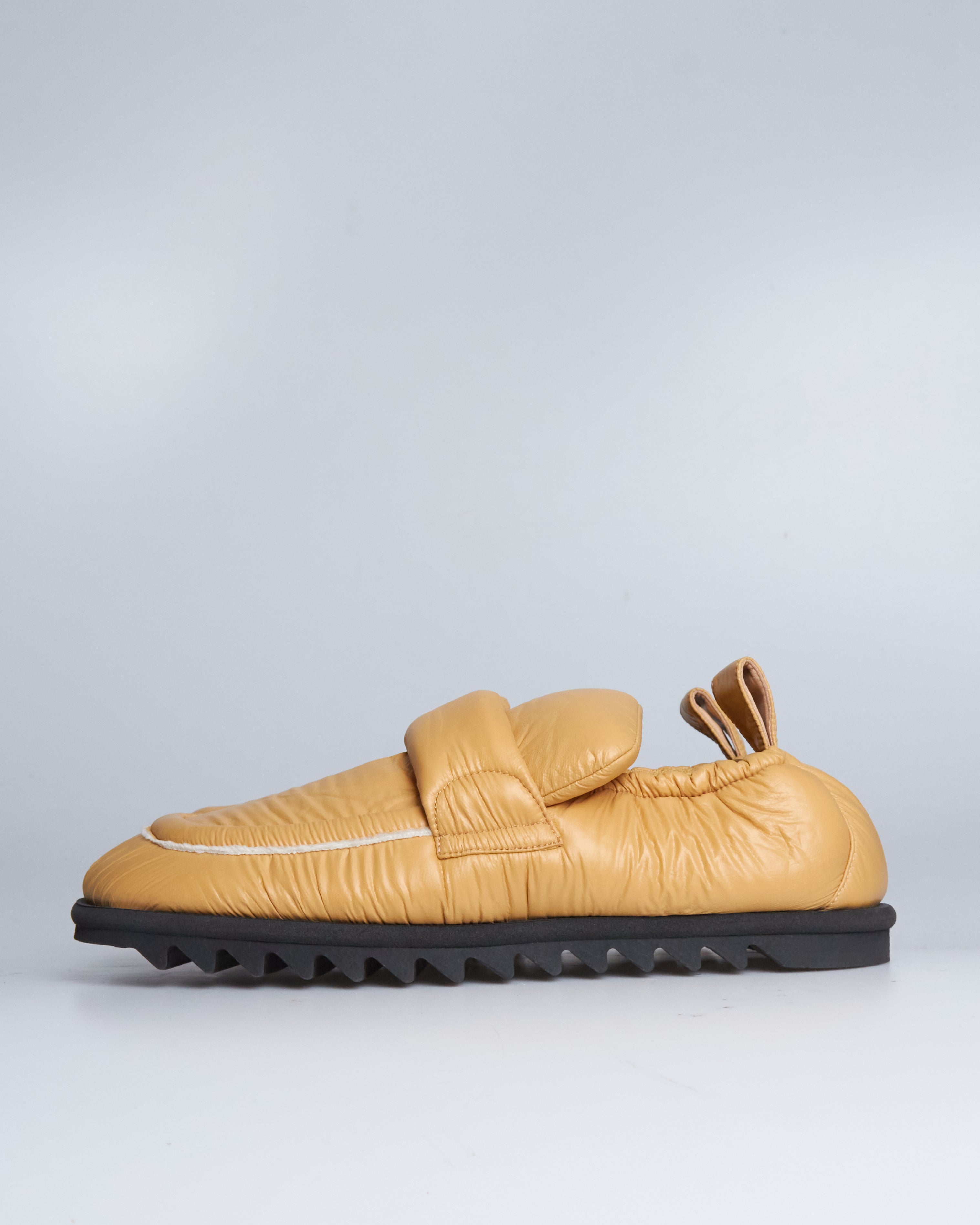 Dries Van Noten nylon padded loafers