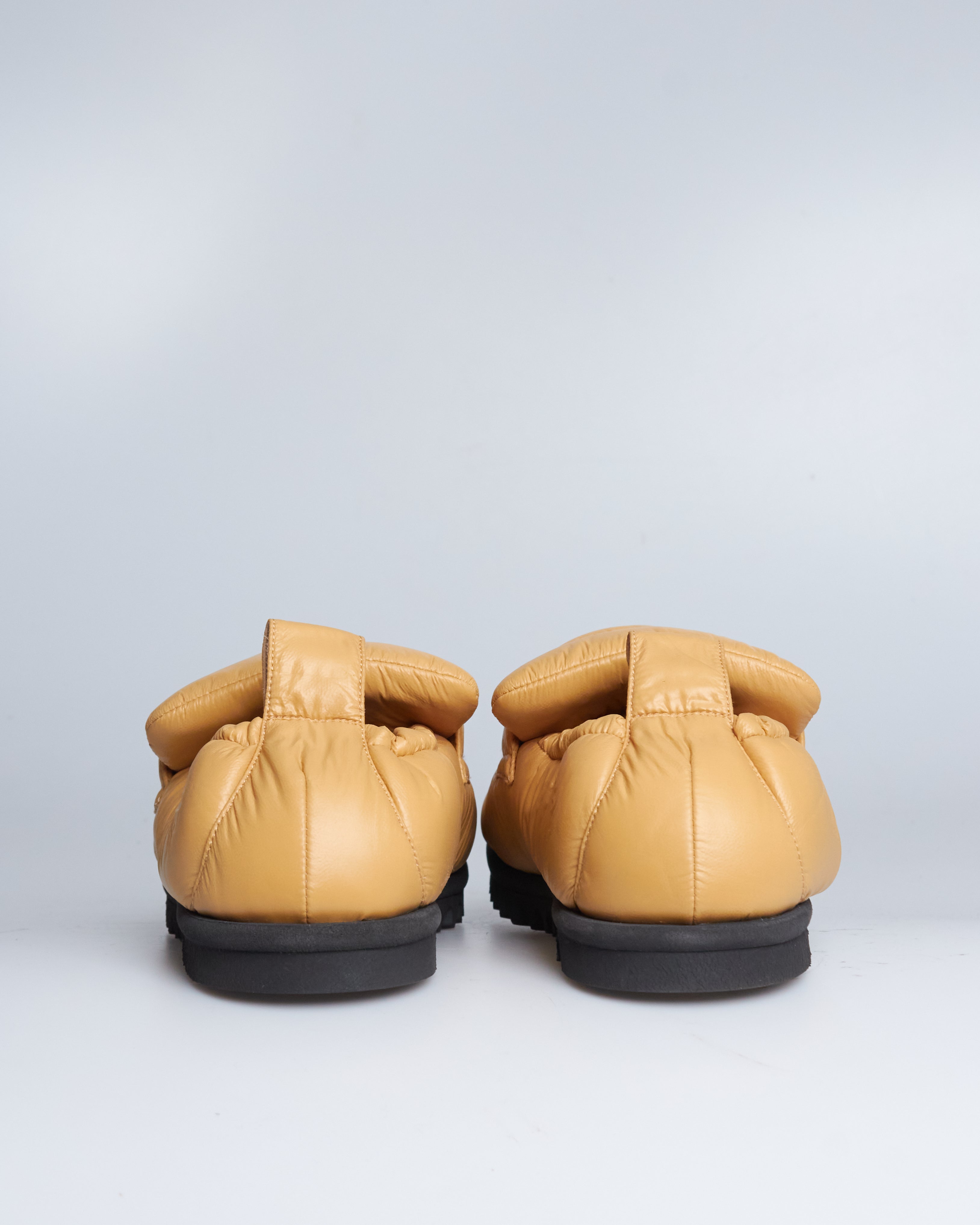 Dries Van Noten nylon padded loafers