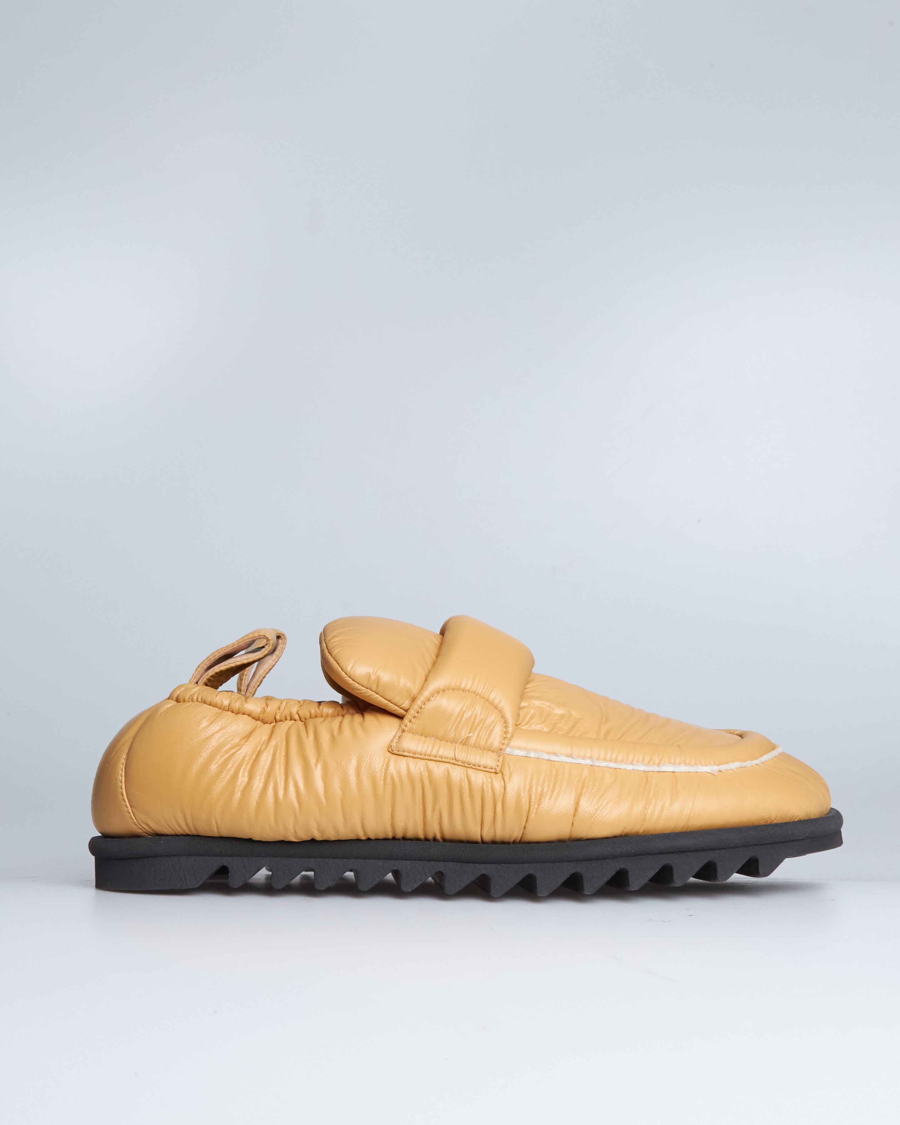 Dries Van Noten nylon padded loafers