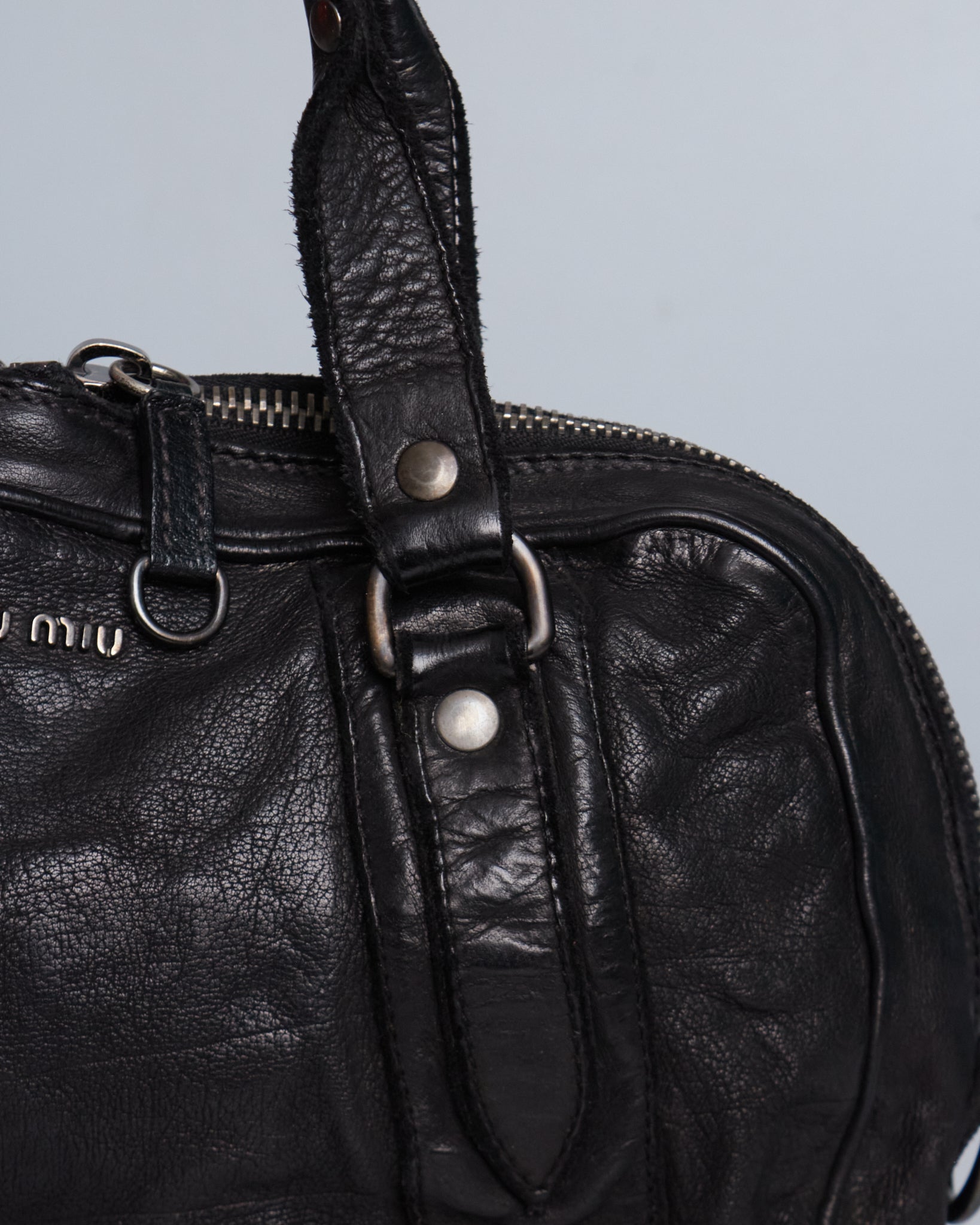 Miu Miu Flower Charm Shoulder Bag
