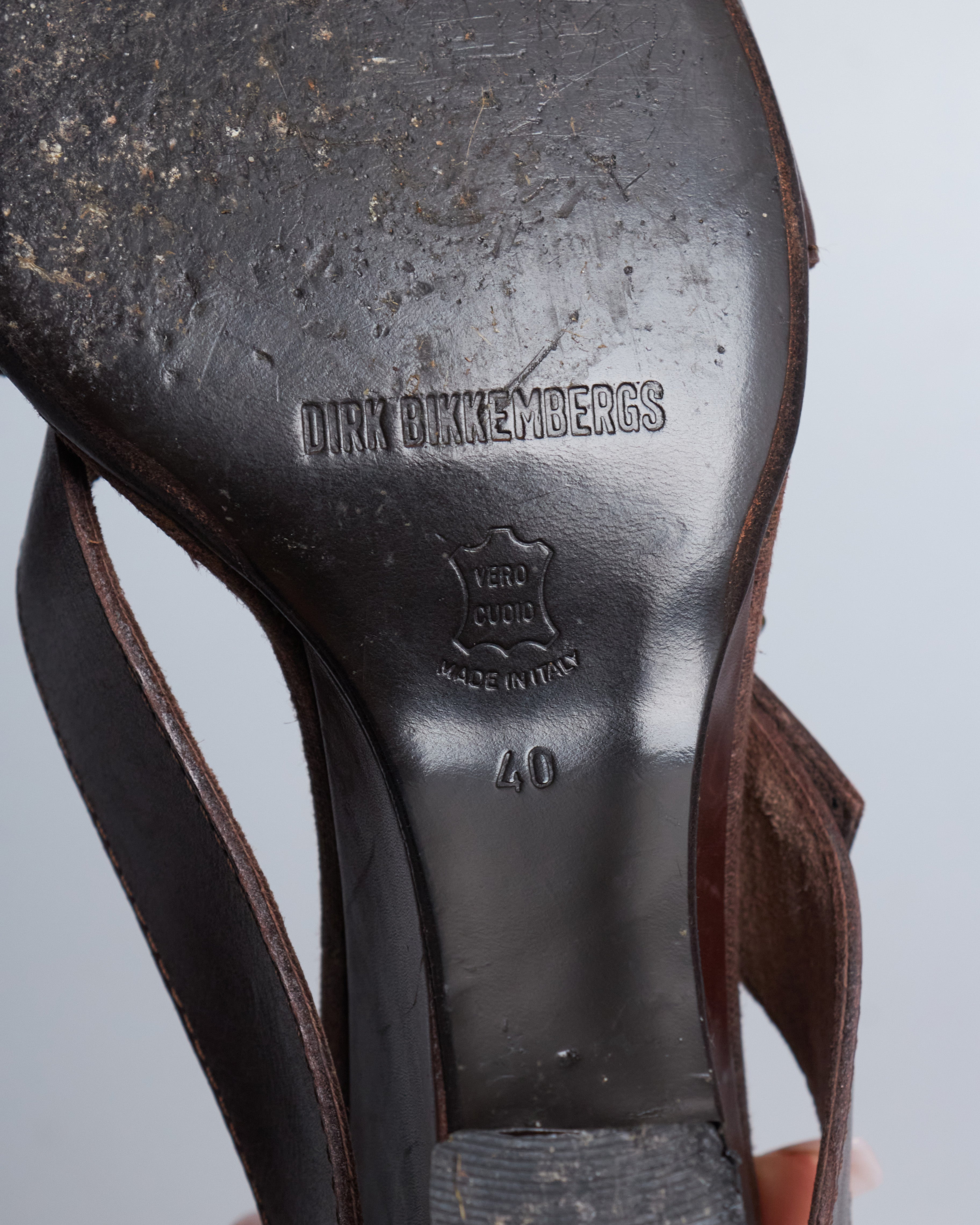 Dirk Bikkemberg wedge sandals