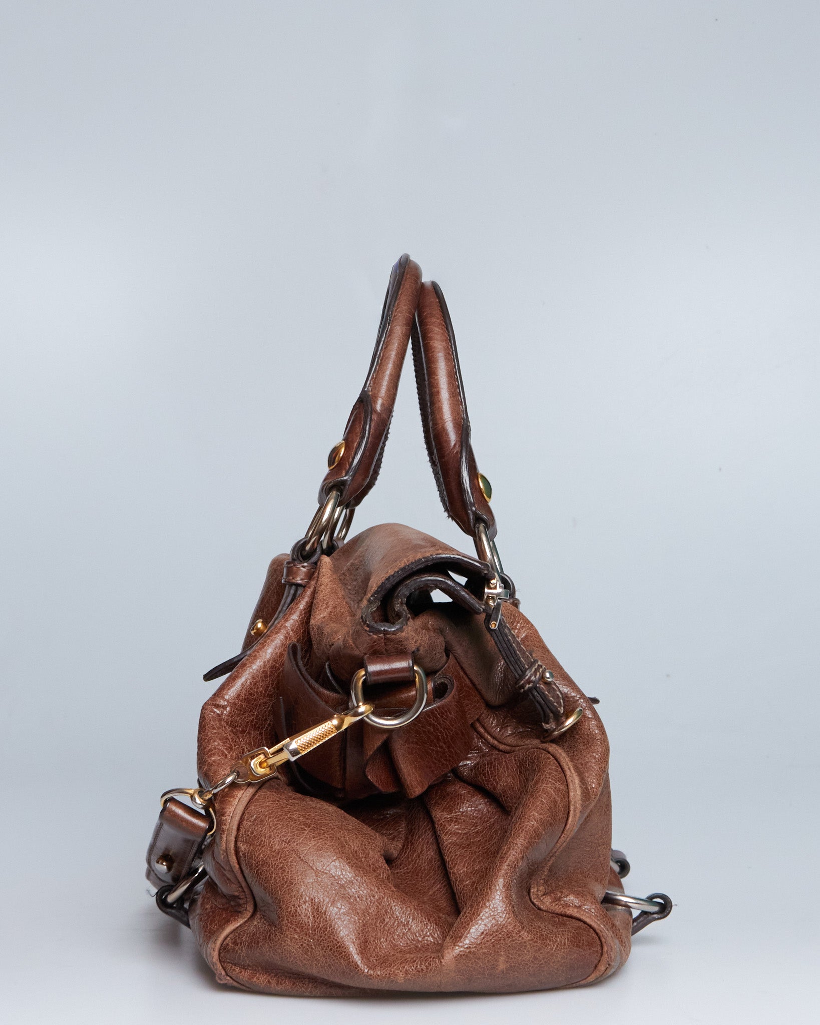 Miu Miu Vitello Lux Bow